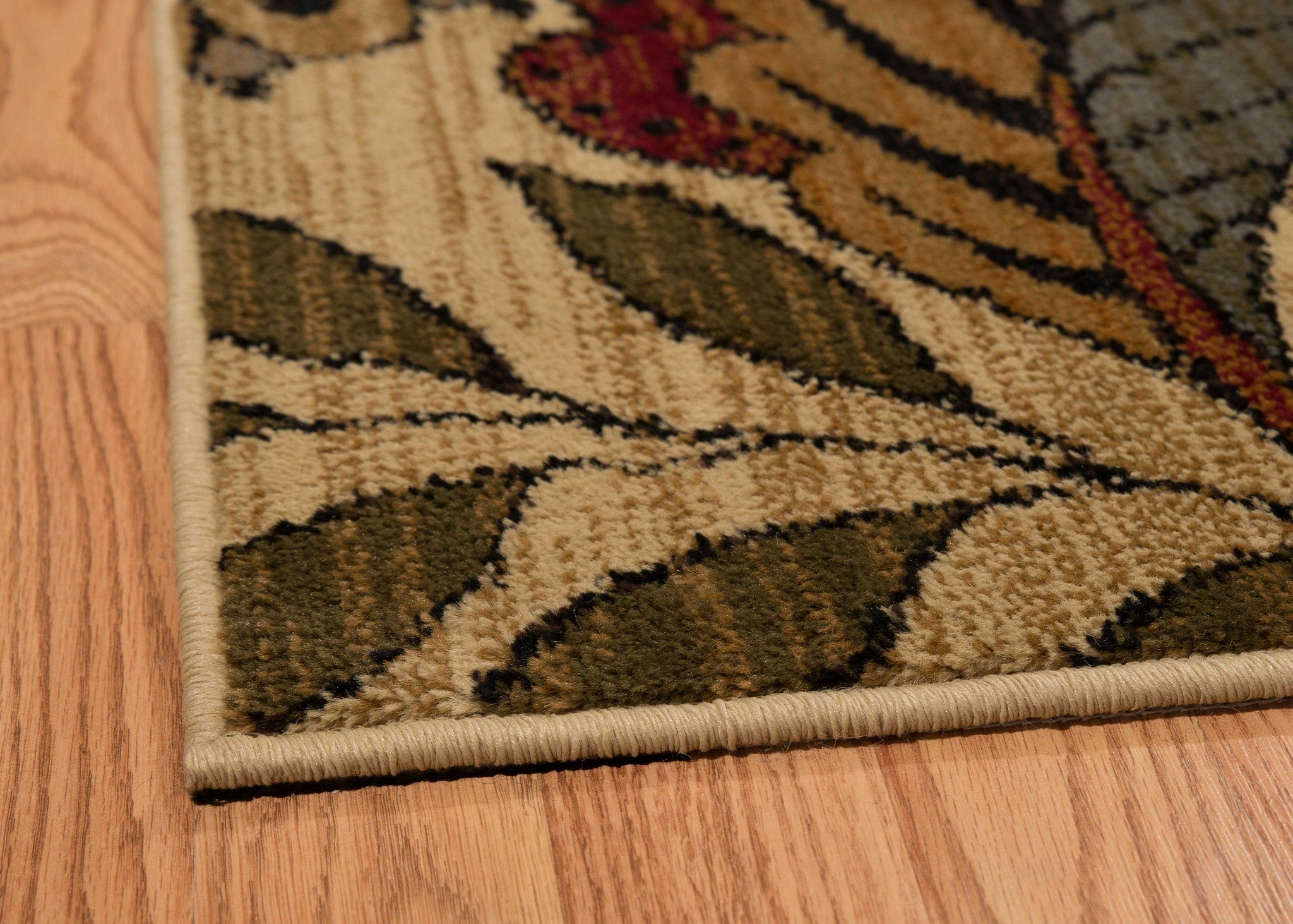 94" x 126" Multicolor Polypropylene Oversize Rug