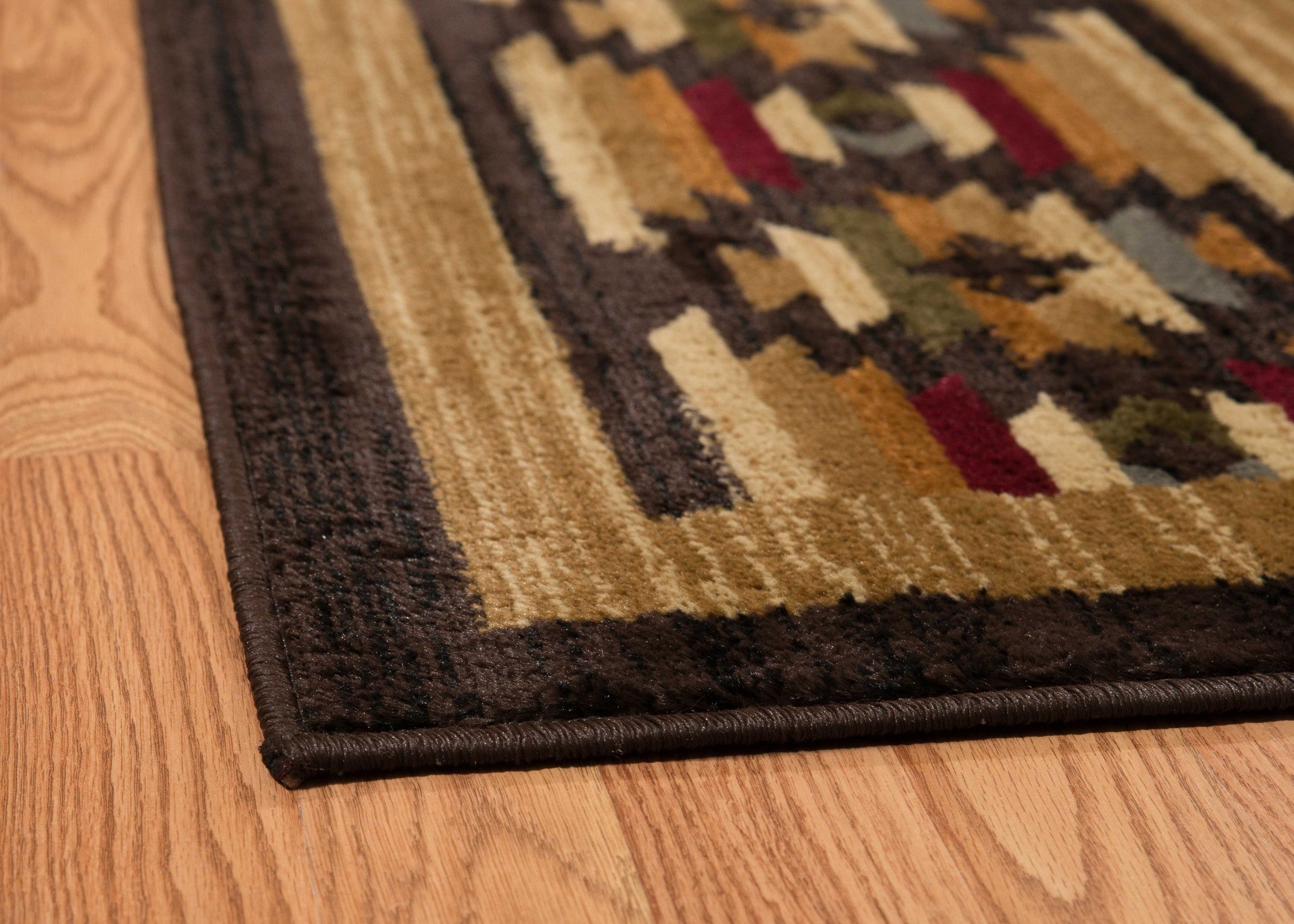 94" x 126" Spice Polypropylene Oversize Rug