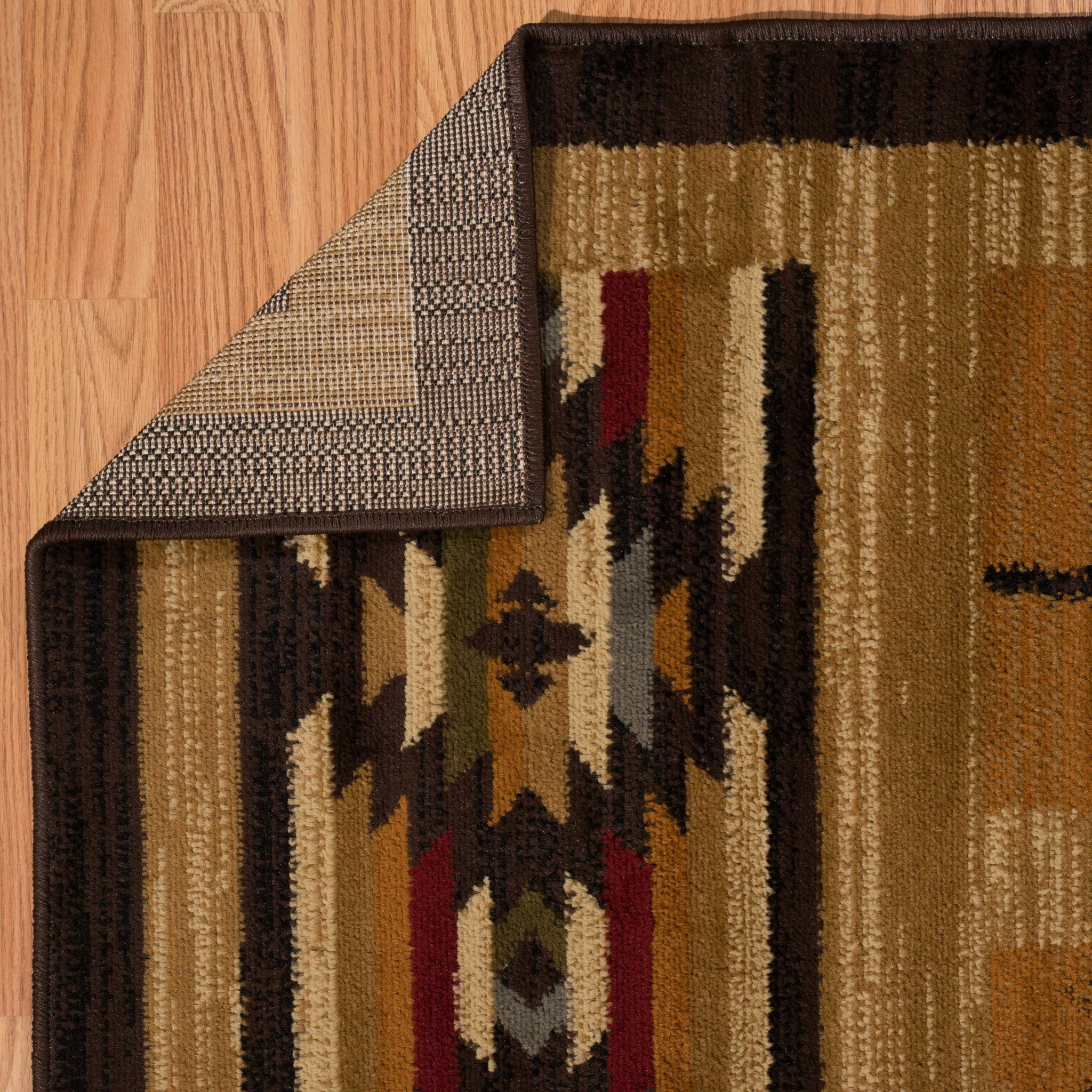 94" x 126" Spice Polypropylene Oversize Rug