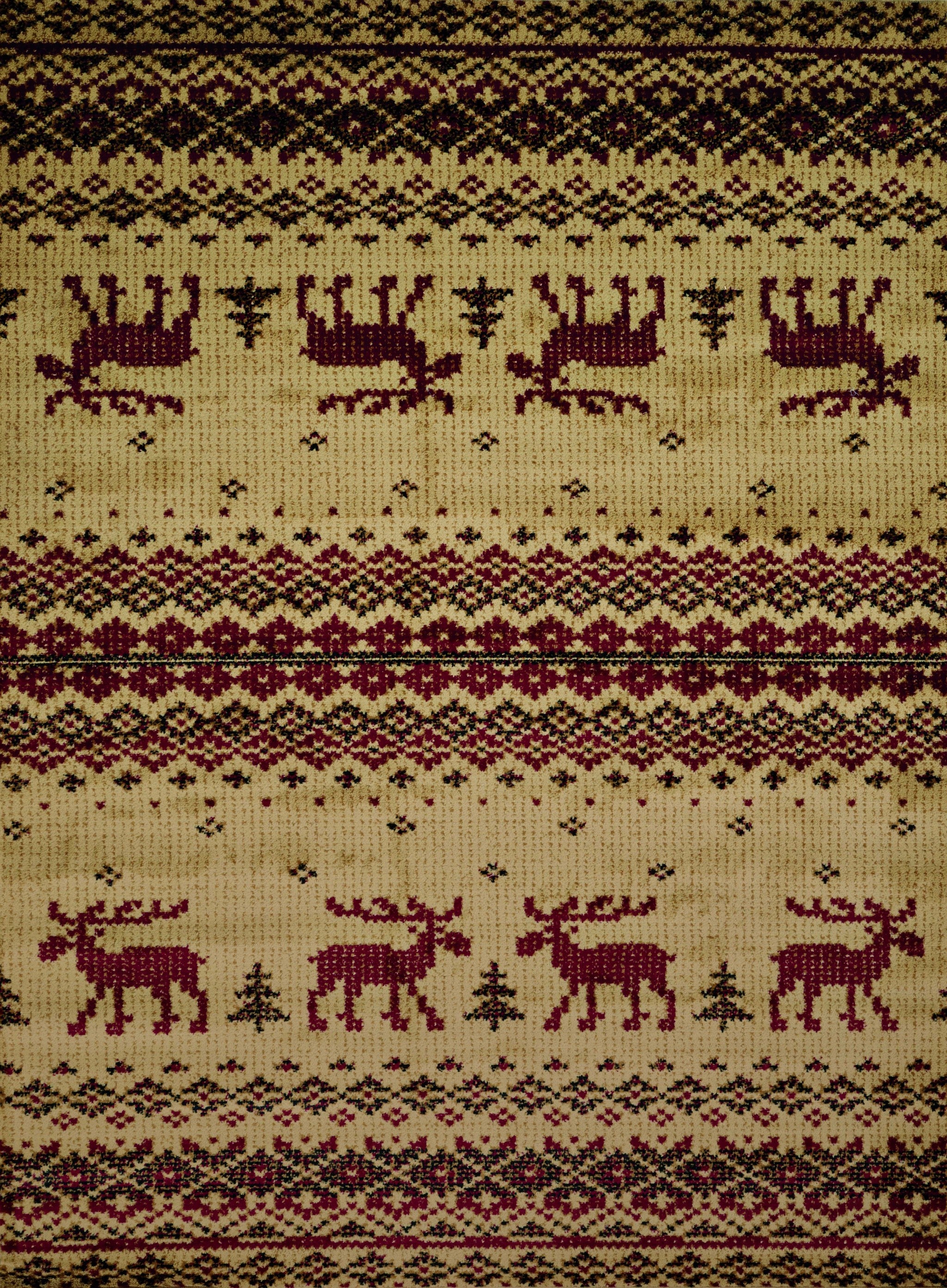 94" x 126" Natural Polypropylene Oversize Rug