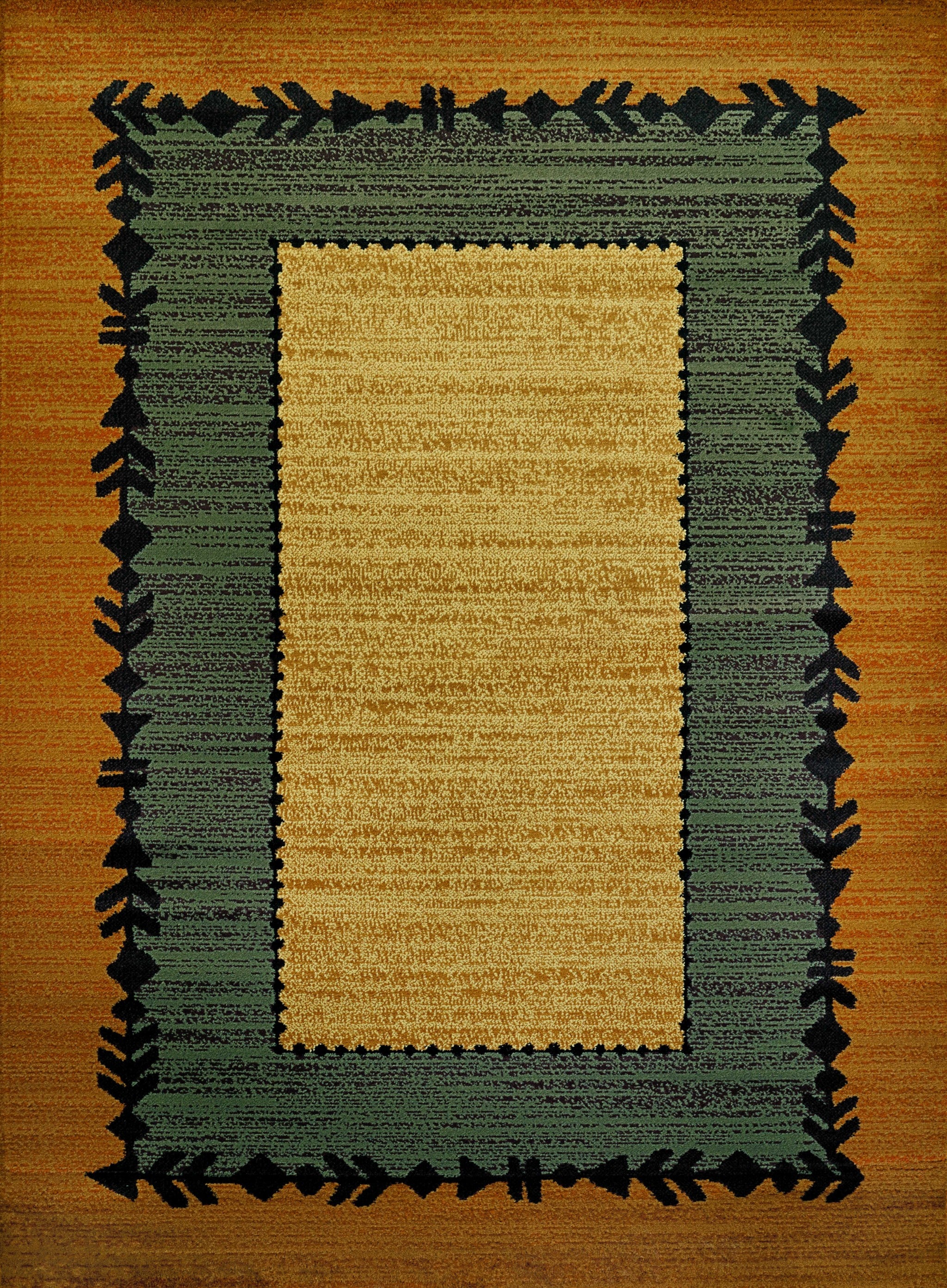 94" x 126" Multicolor Polypropylene Oversize Rug