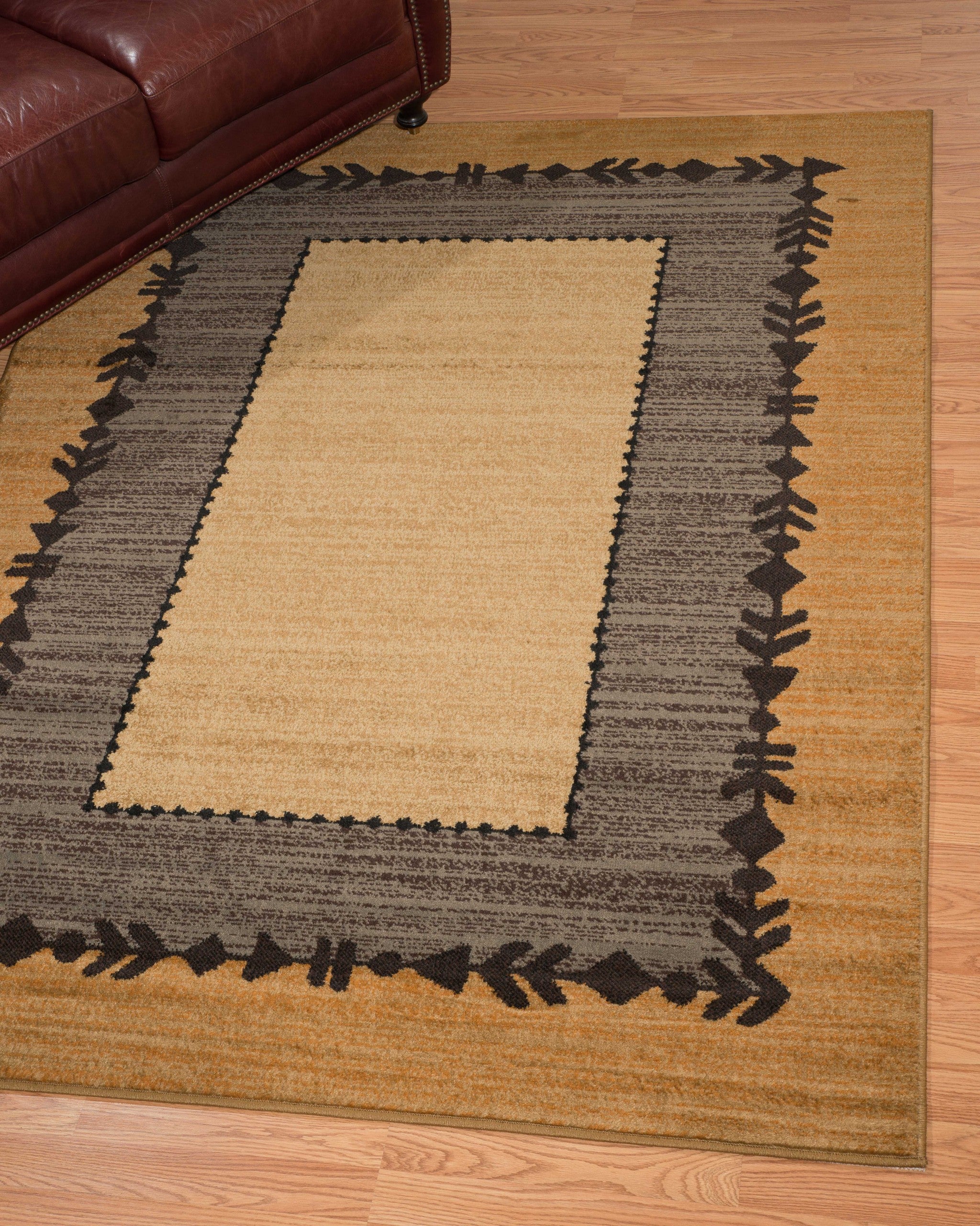 94" x 126" Multicolor Polypropylene Oversize Rug