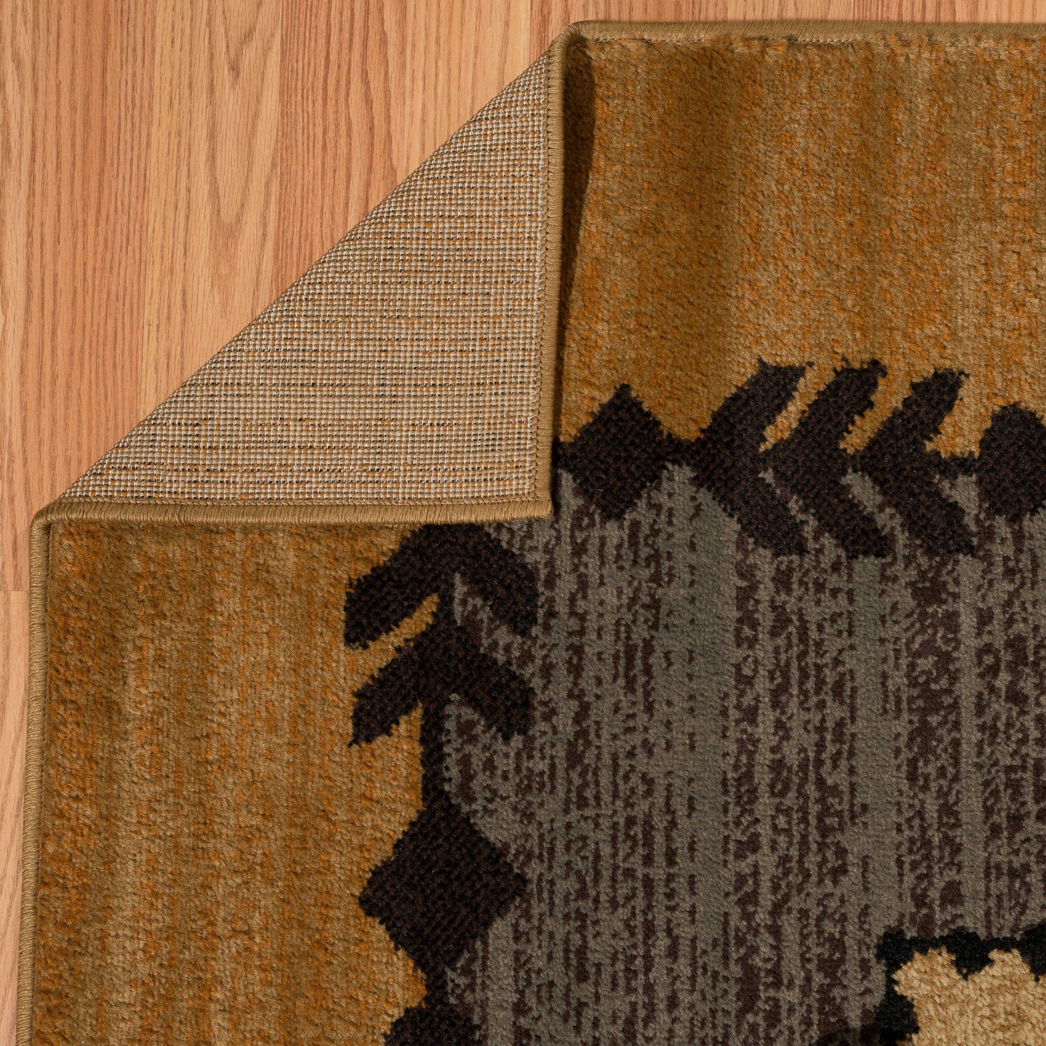 94" x 126" Multicolor Polypropylene Oversize Rug