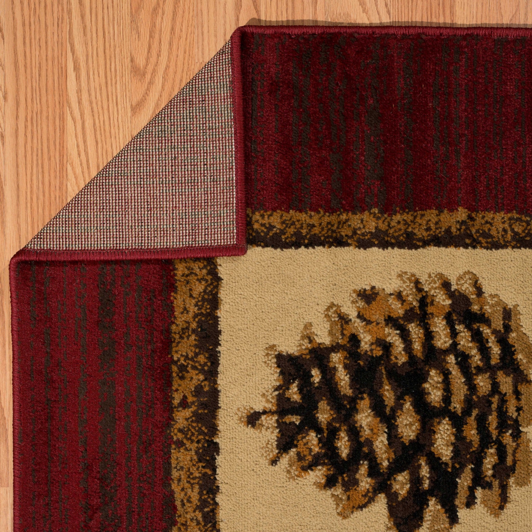 94" x 126" Multicolor Polypropylene Oversize Rug