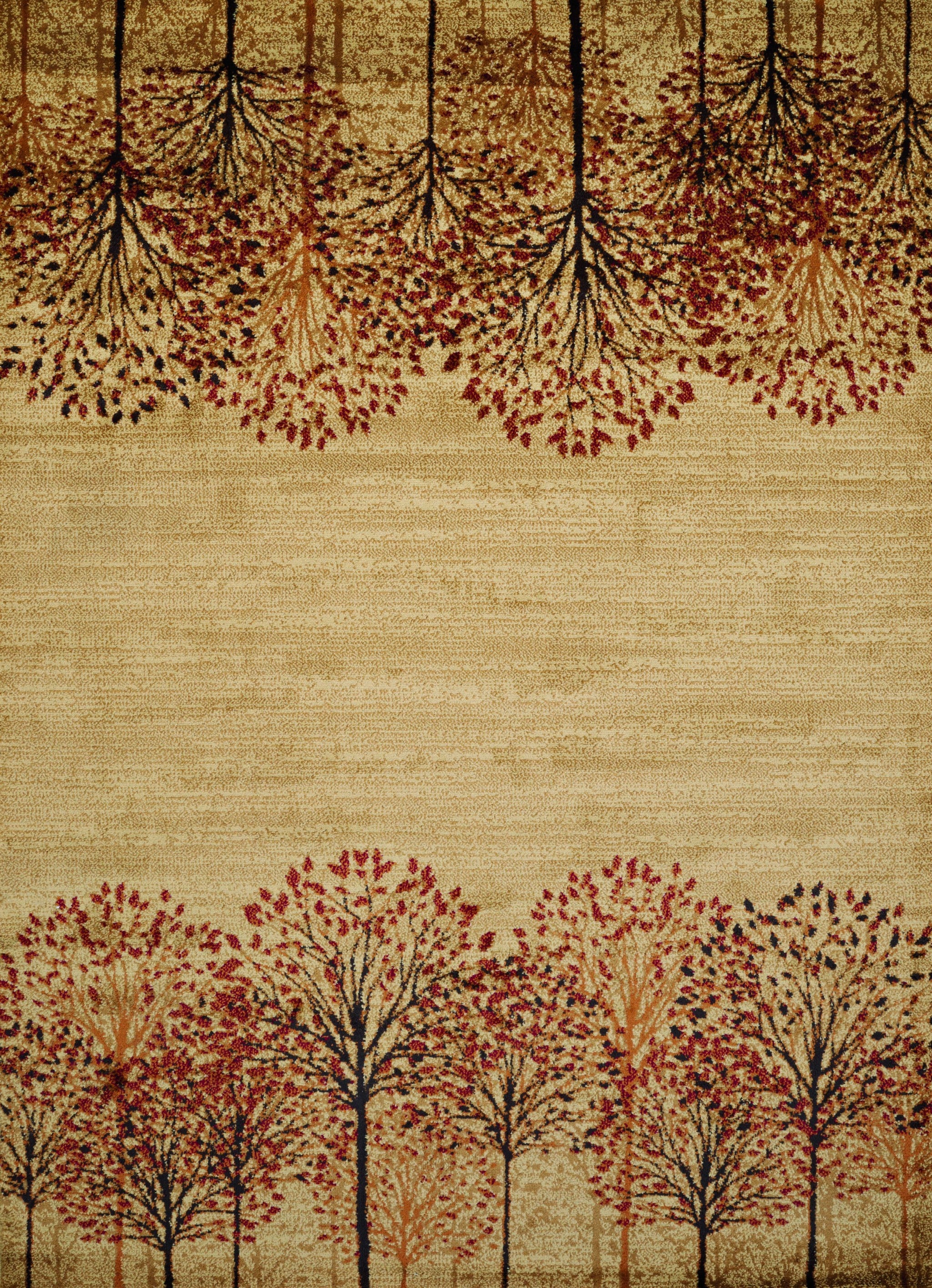 63" x 86" Natural Polypropylene Area Rug