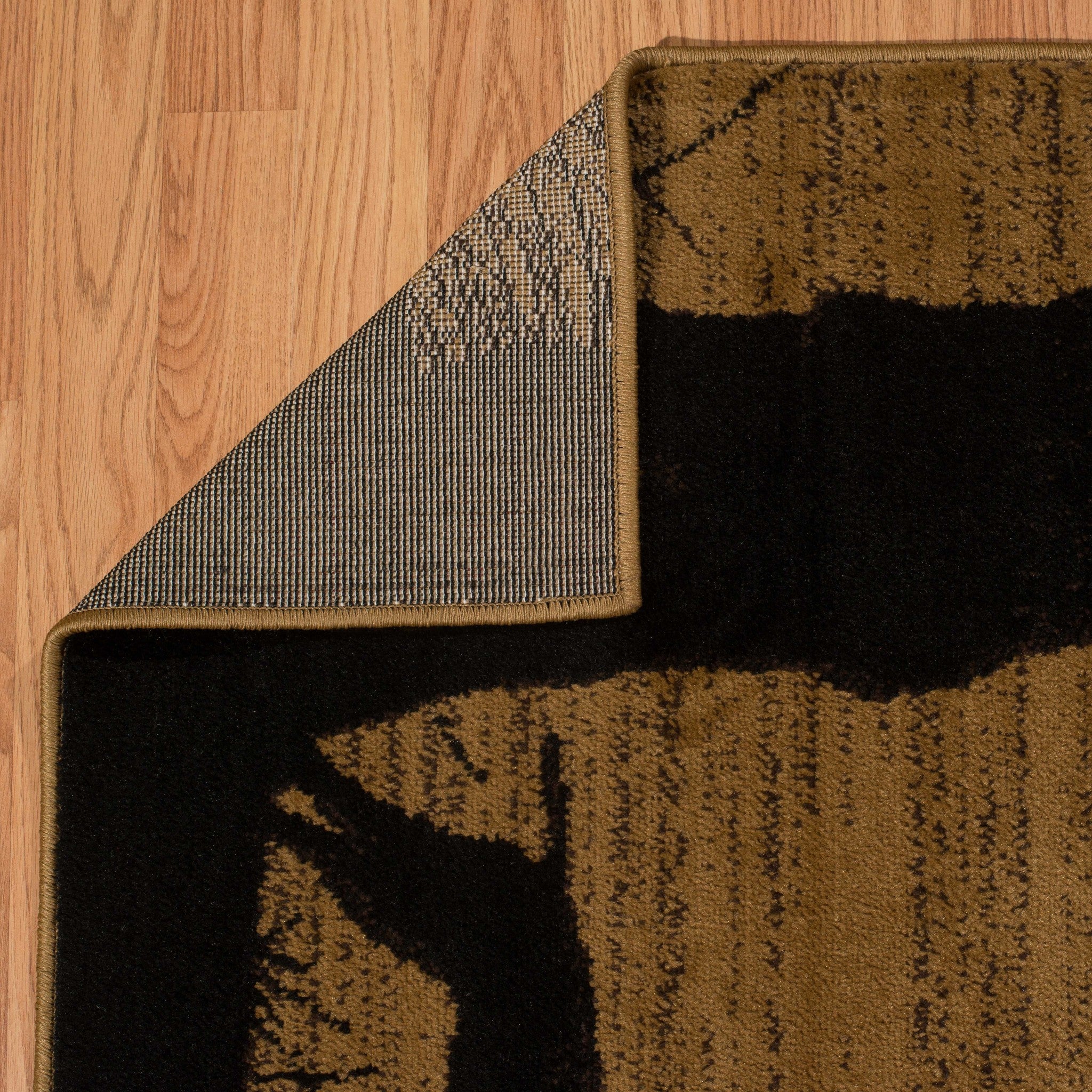 94" x 126" Gold Polypropylene Oversize Rug