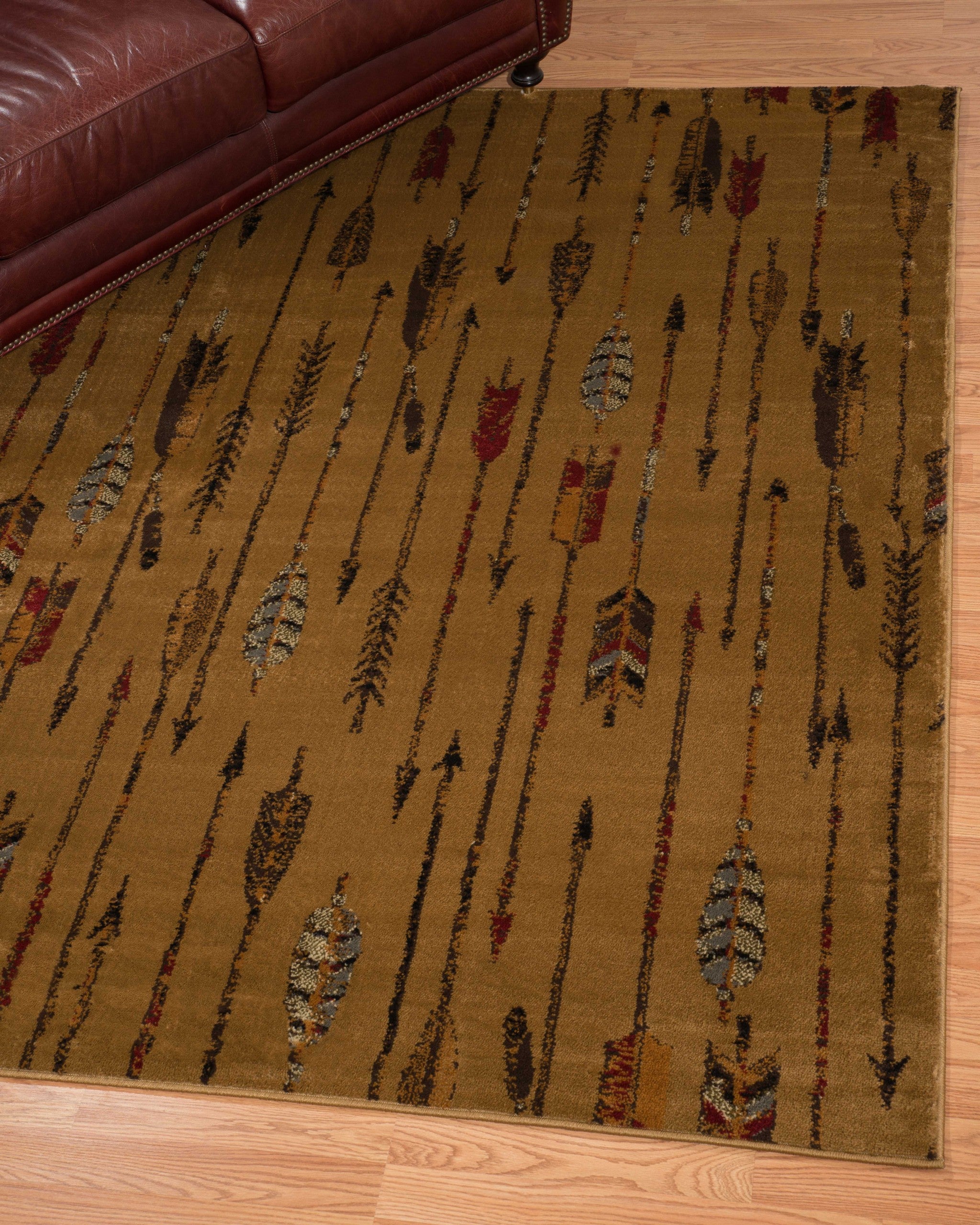 22" x 26" Natural Polypropylene Accent Rug