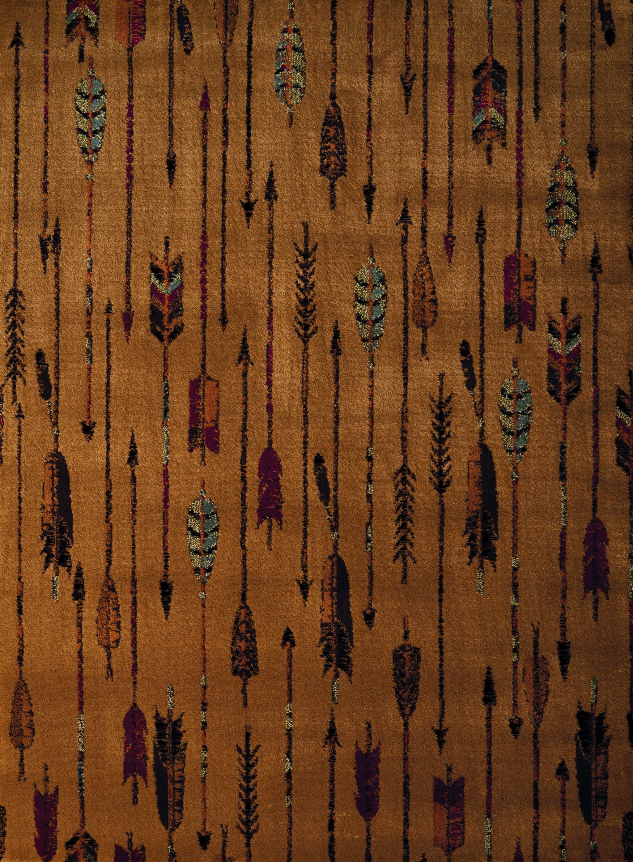 22" x 86" Neutral Colors Southwest Lodge Runner Rug