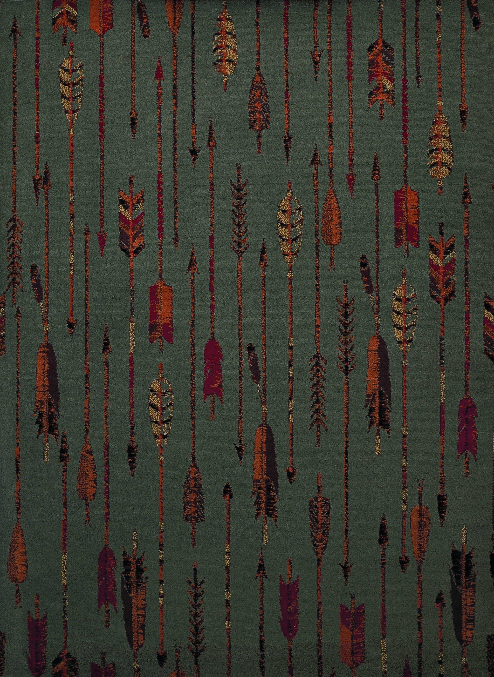 63" x 86" Blue / Grey Area Rug