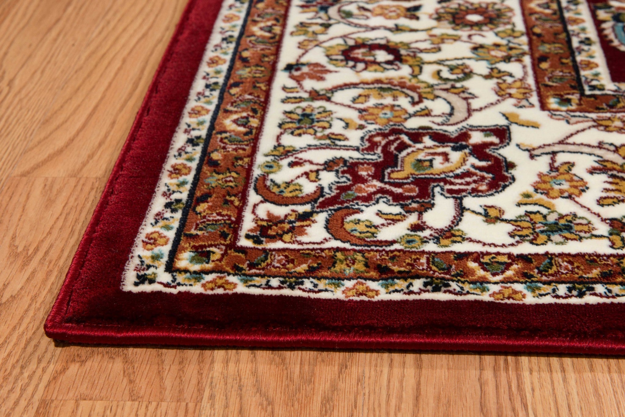 94" x 126" Ruby Polyester Oversize Rug