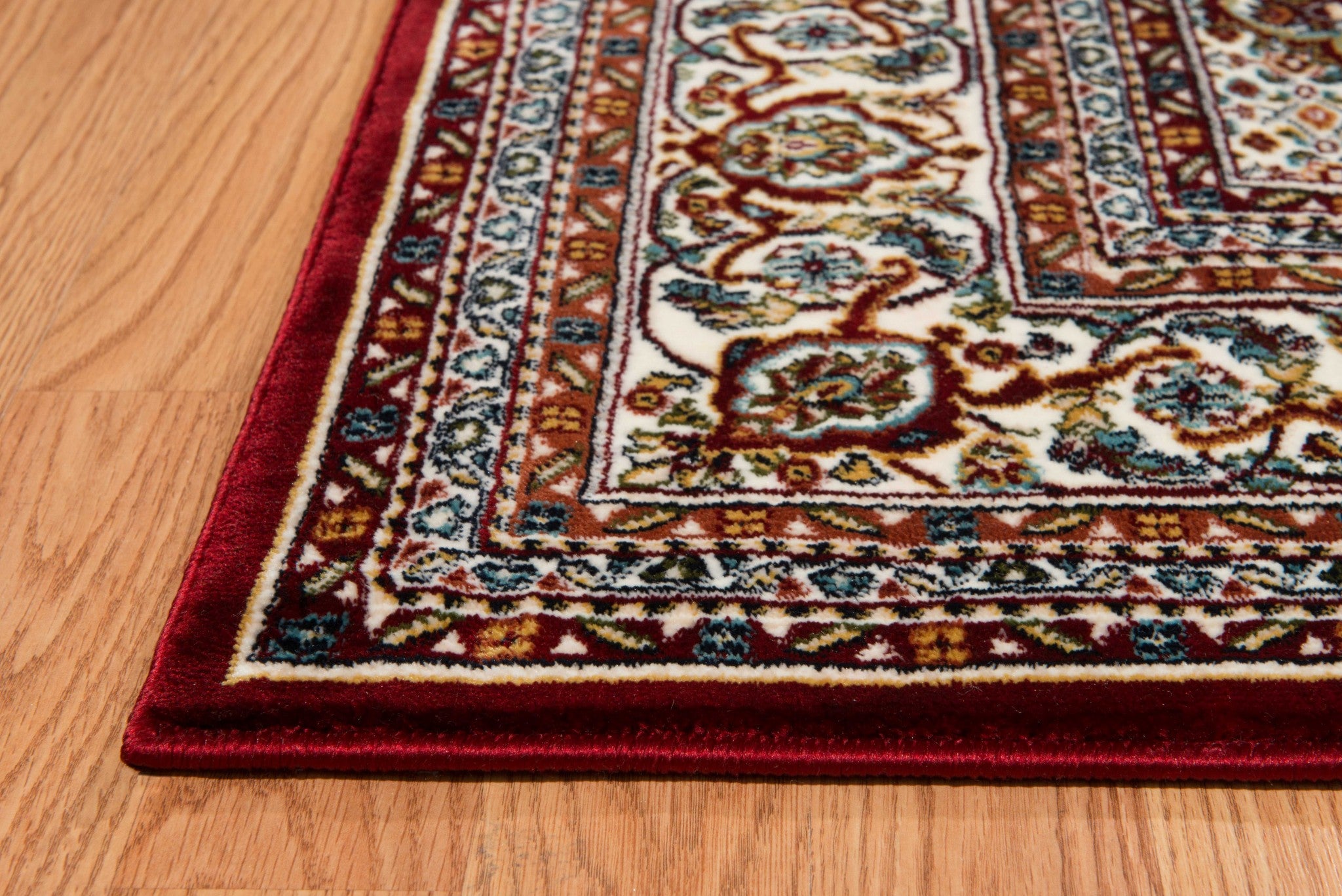 94" x 126" Ruby Polyester Oversize Rug