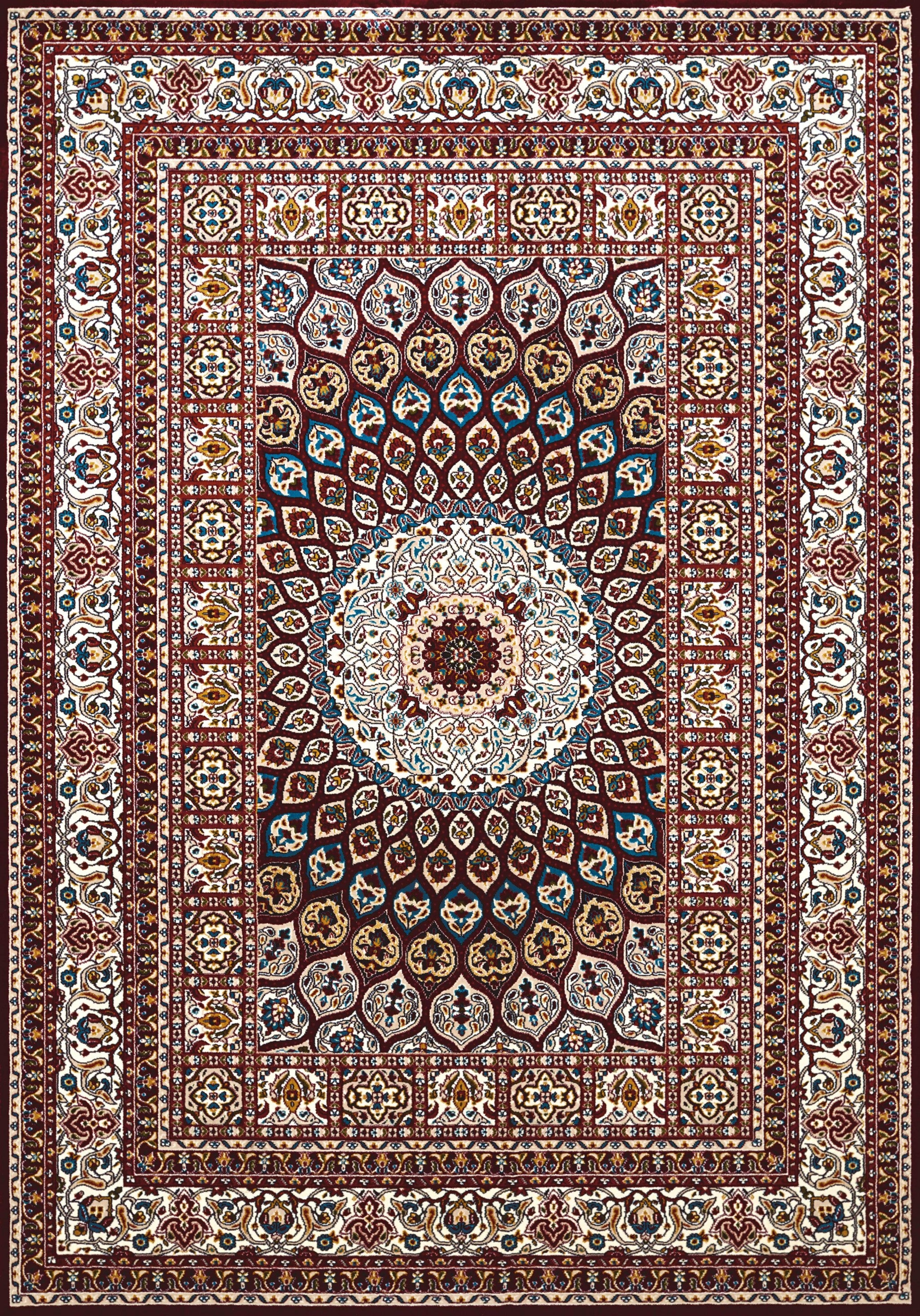 94" x 126" Ruby Polyester Oversize Rug