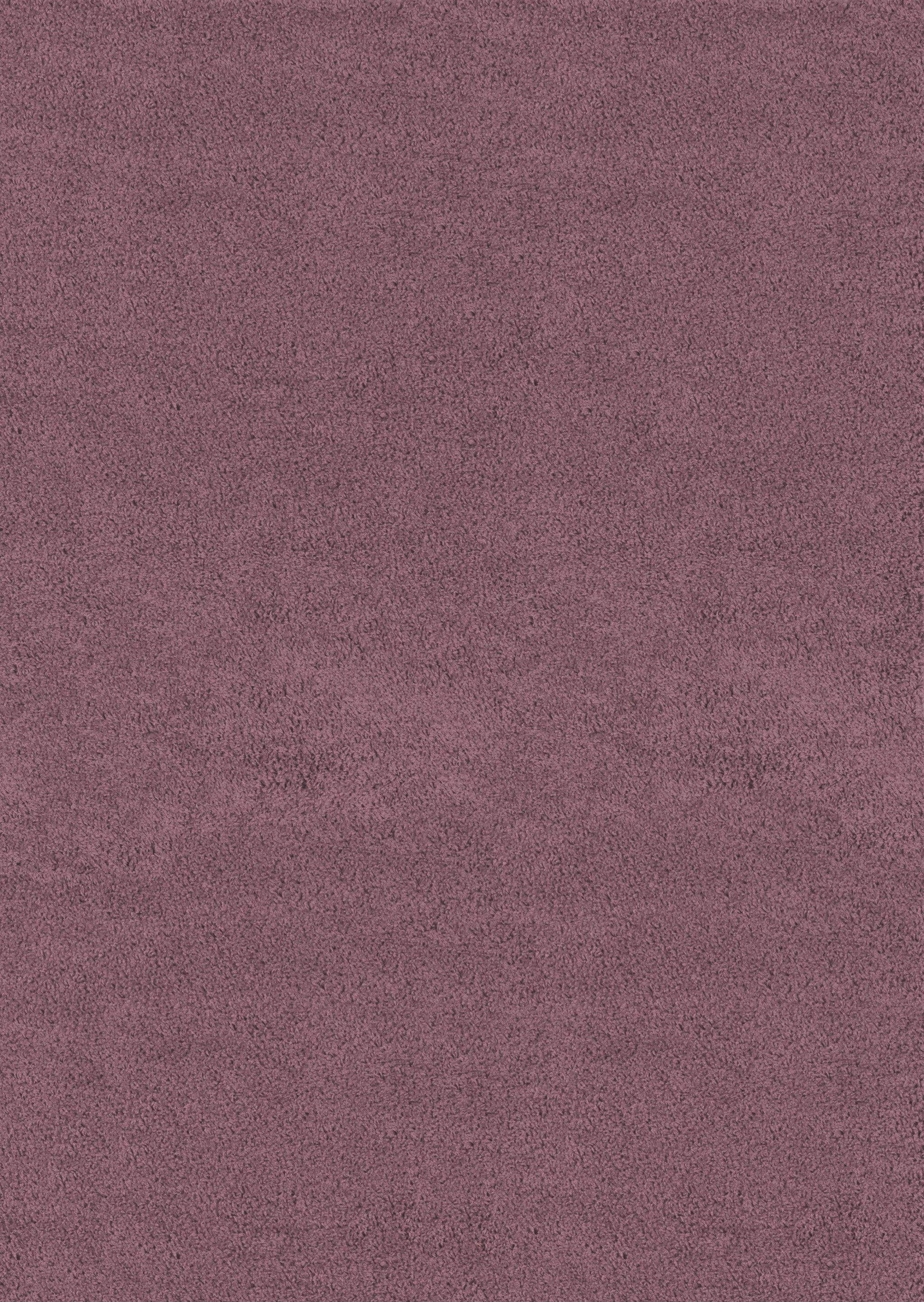 63" x 86" Plum Olefin Area Rug