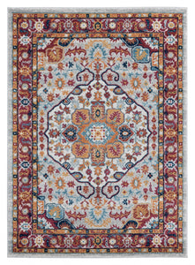 31" x 86" Multicolor Olefin Runner Rug
