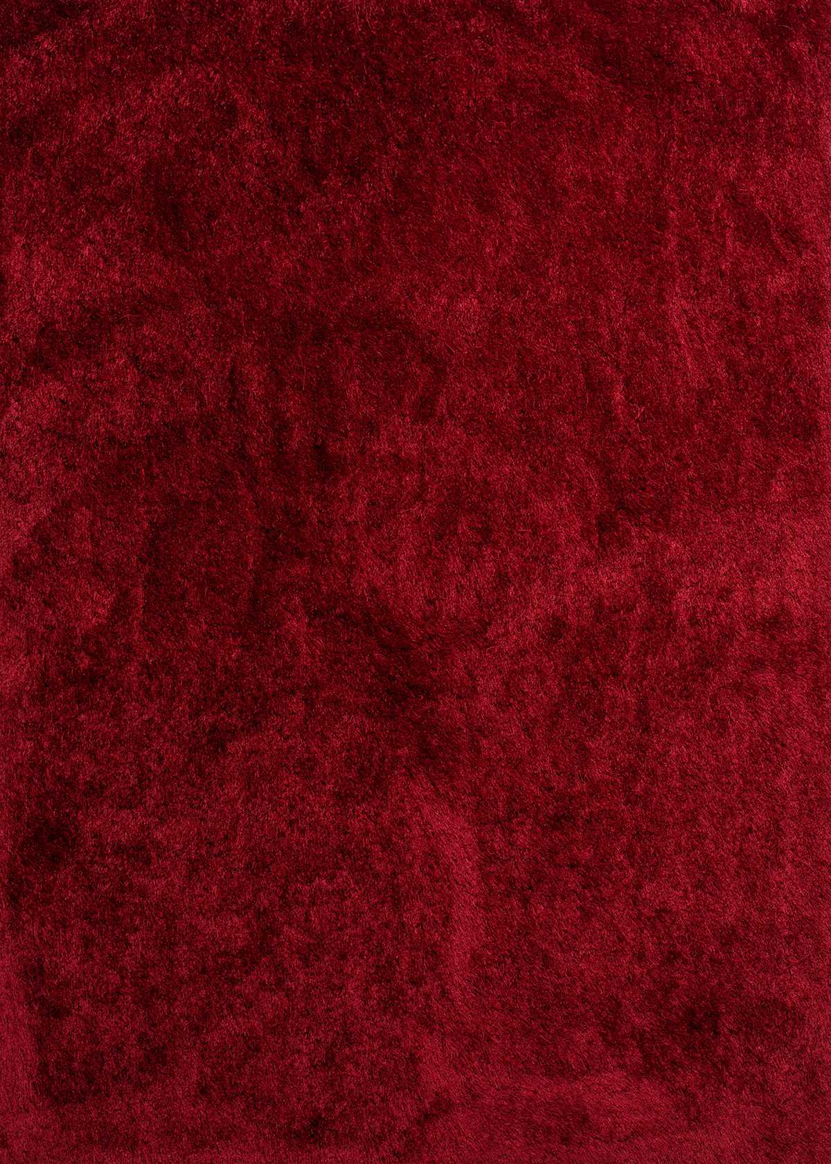 31" x 37" Red Polyester Mat Rug