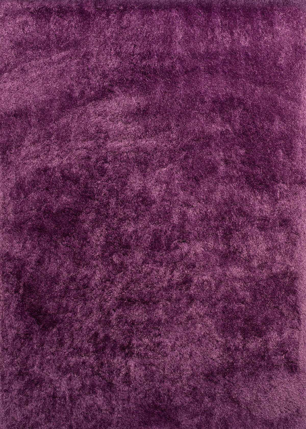 63" x 86" Purple Polyester Area Rug