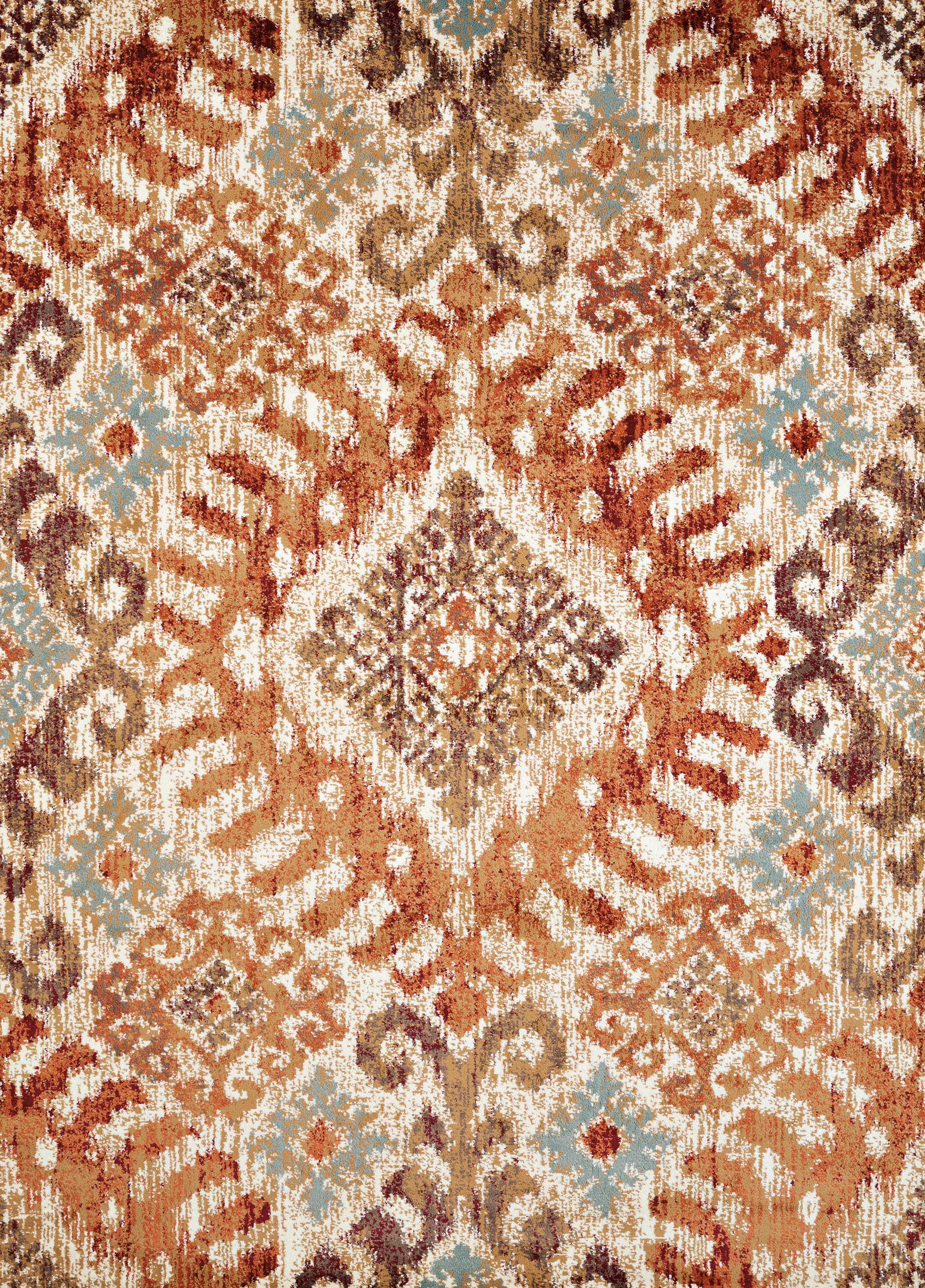 22" x 86" Crimson Olefin Runner Rug