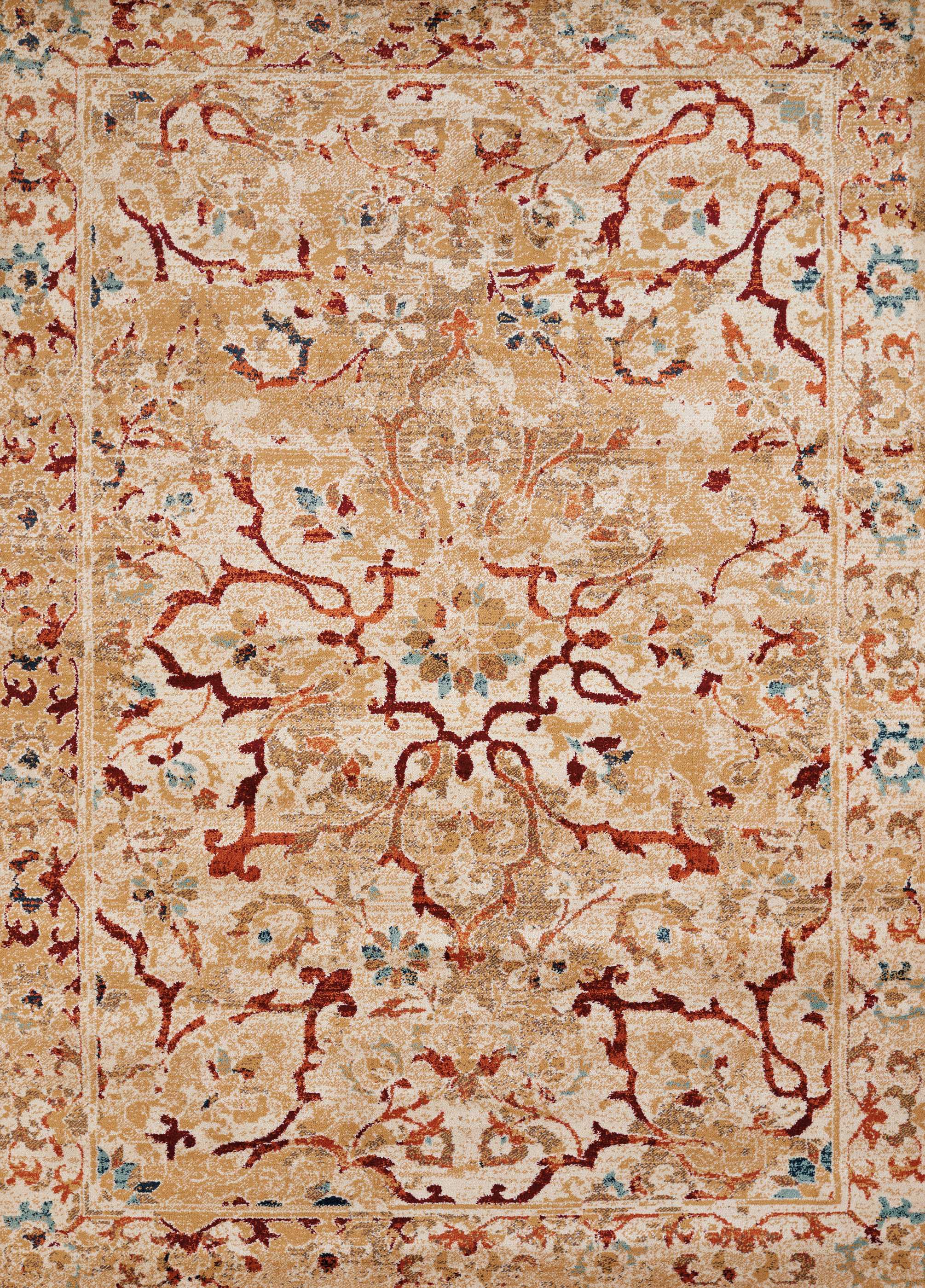 118" x 158" Taupe Olefin Rug