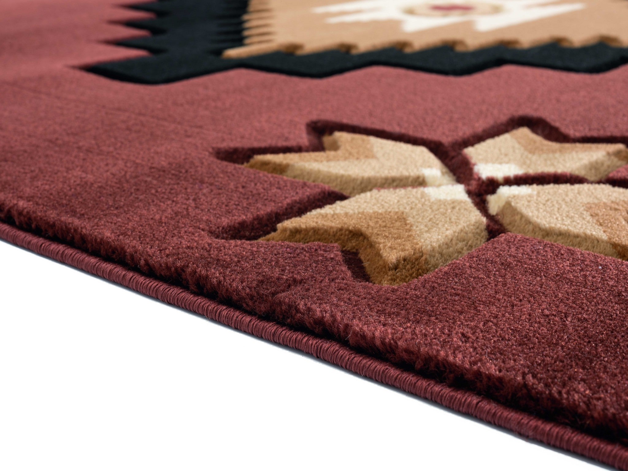 31" x 50" Brown Olefin / Polypropylene Mat Rug