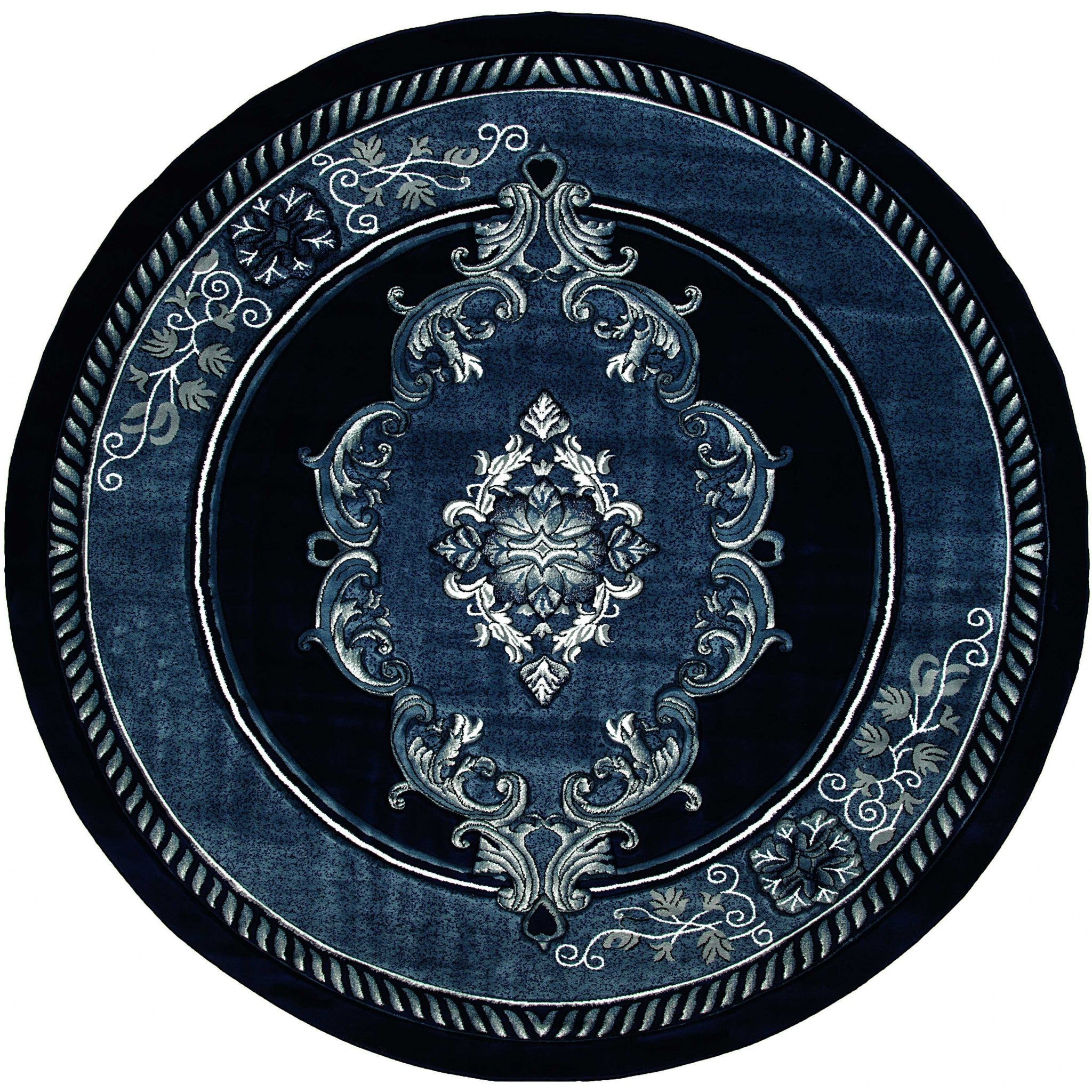 94" x 94" Nave Olefin / Polypropylene Round Rug