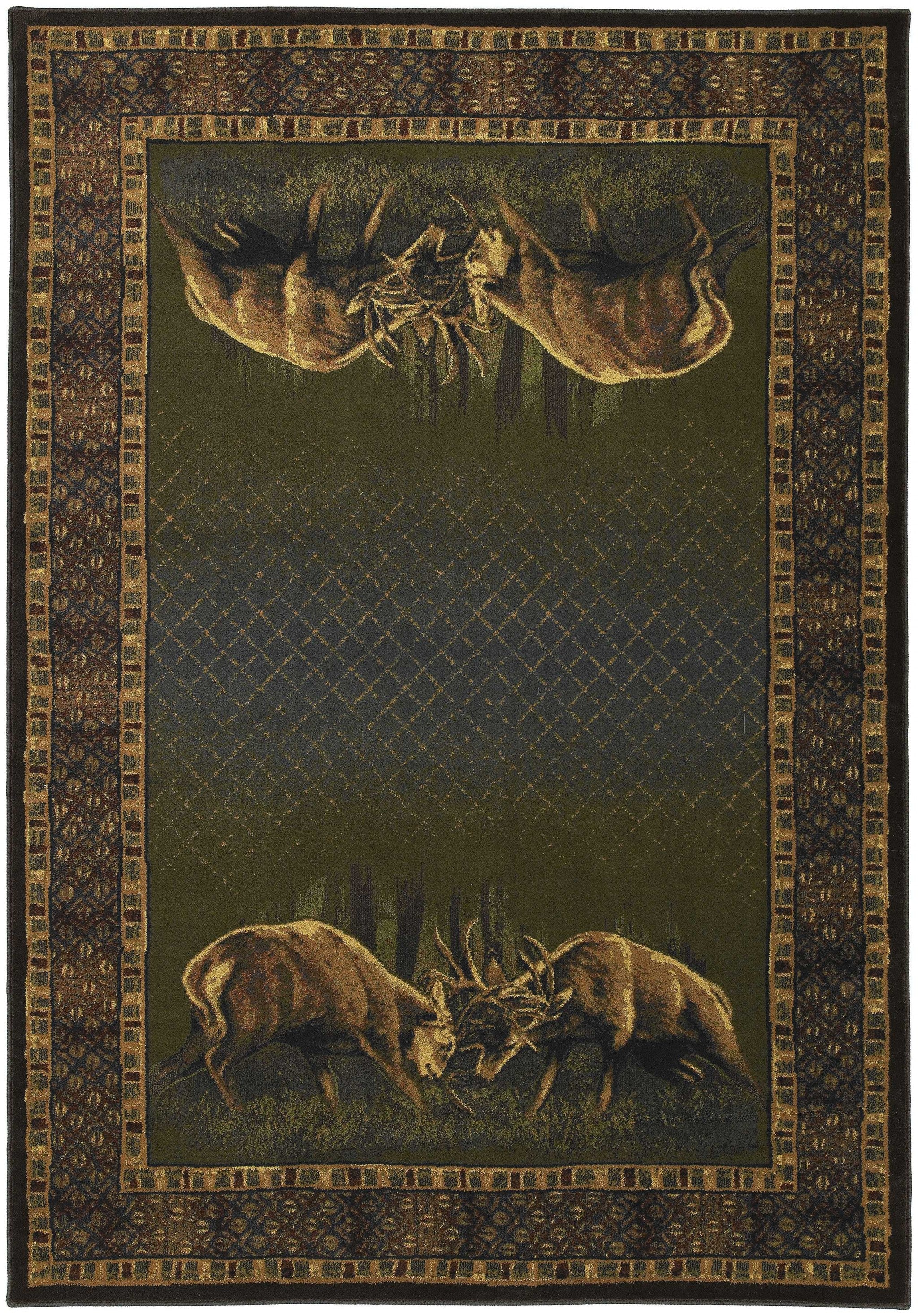 47" x 63" Hunter Polypropylene Accent Rug