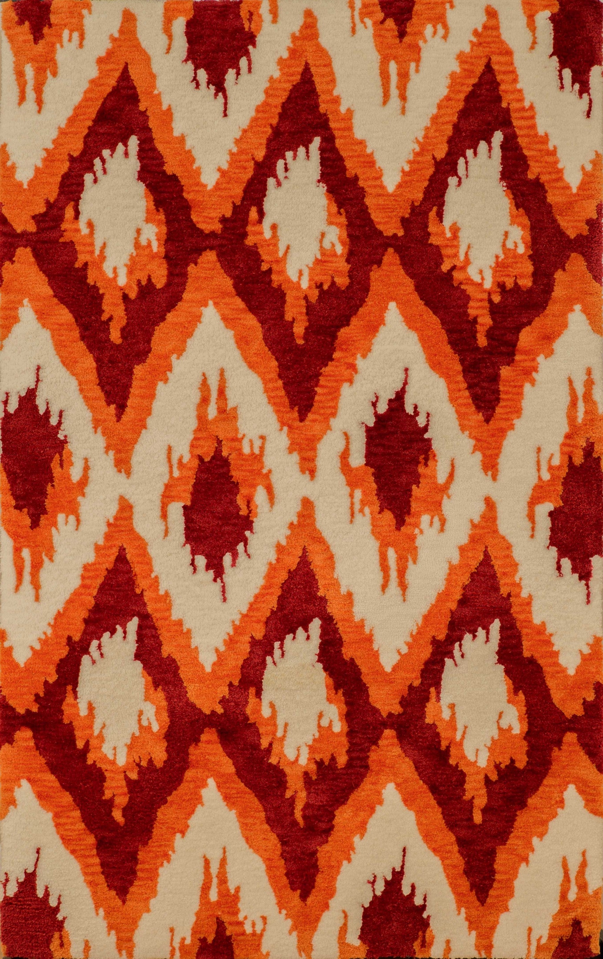 63" x 86" Cherrystone Polyester Runner Rug