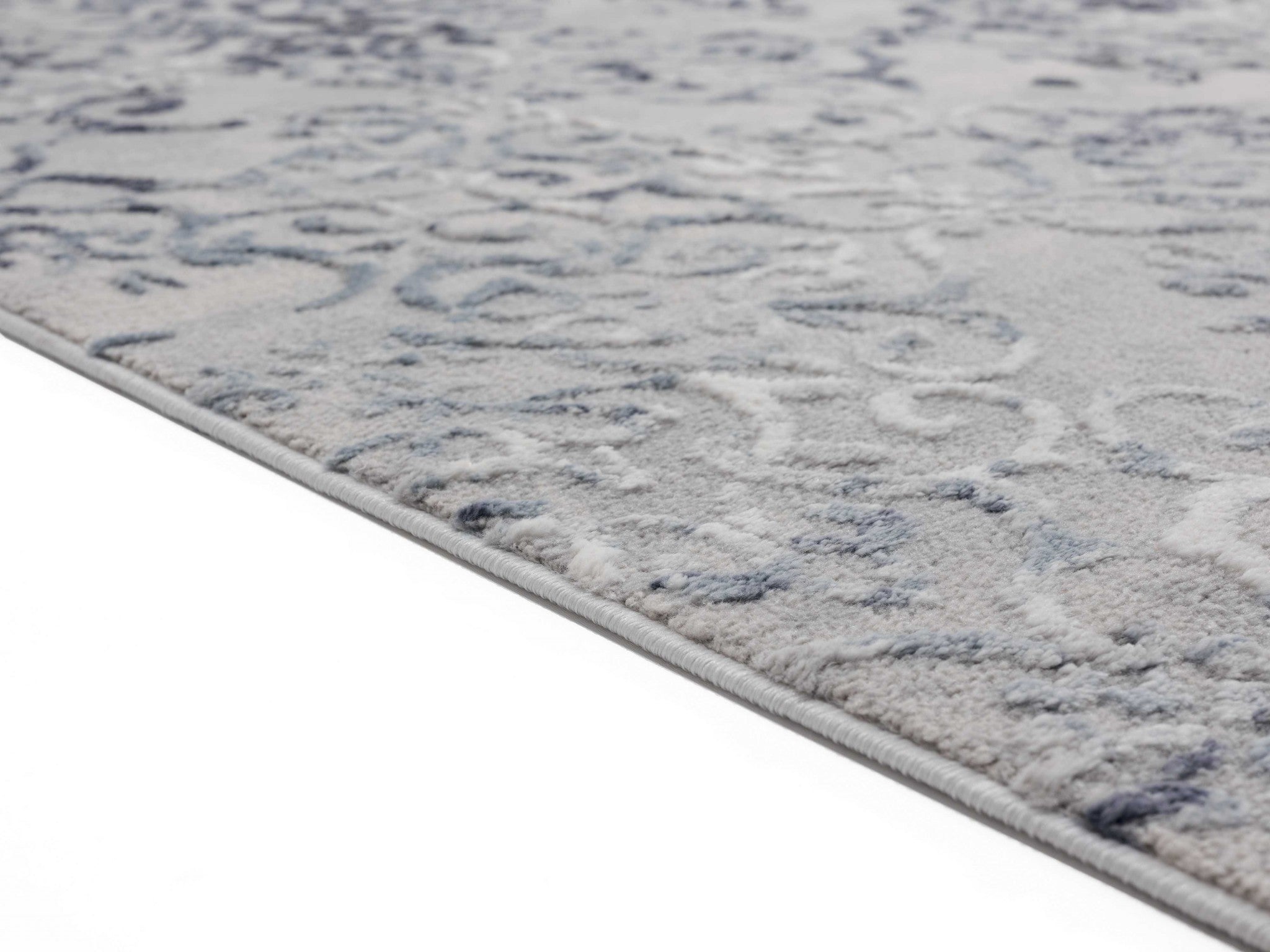 150" x 180" Blue Polyester / Olefin Oversize Rug