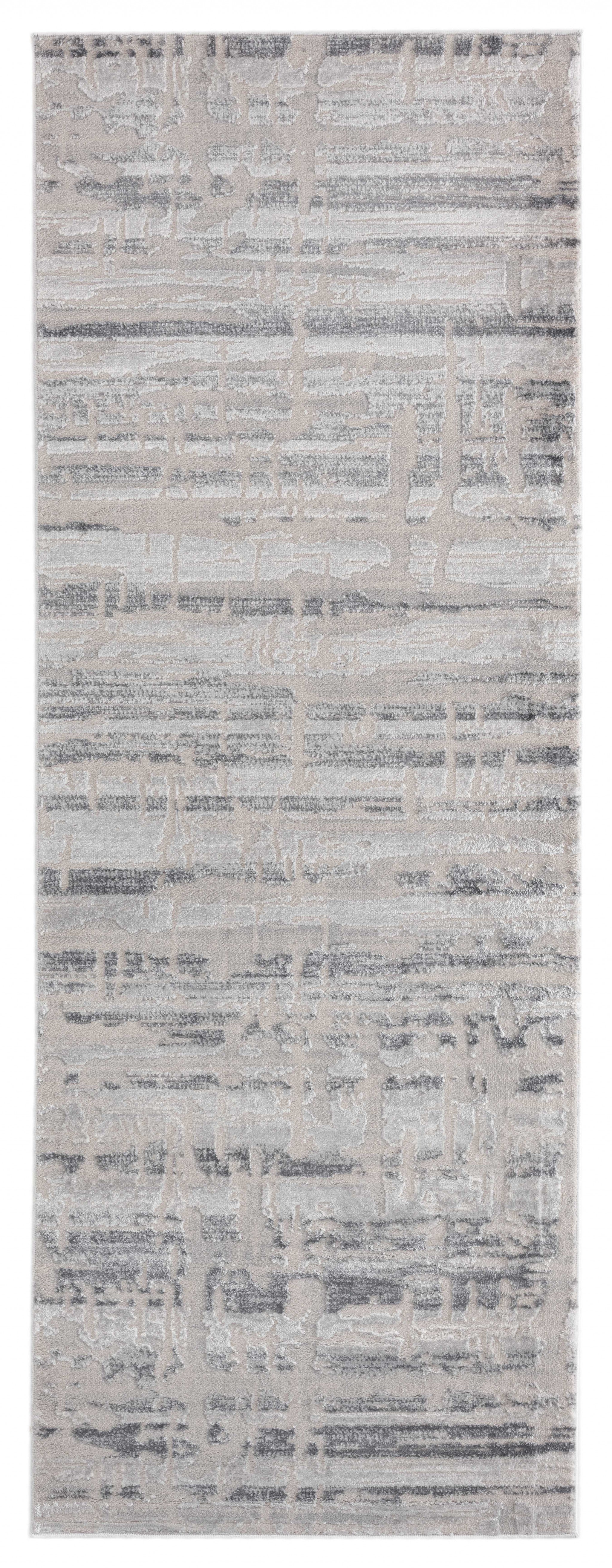 31" x 86" Multicolor Polyester / Olefin Runner Rug