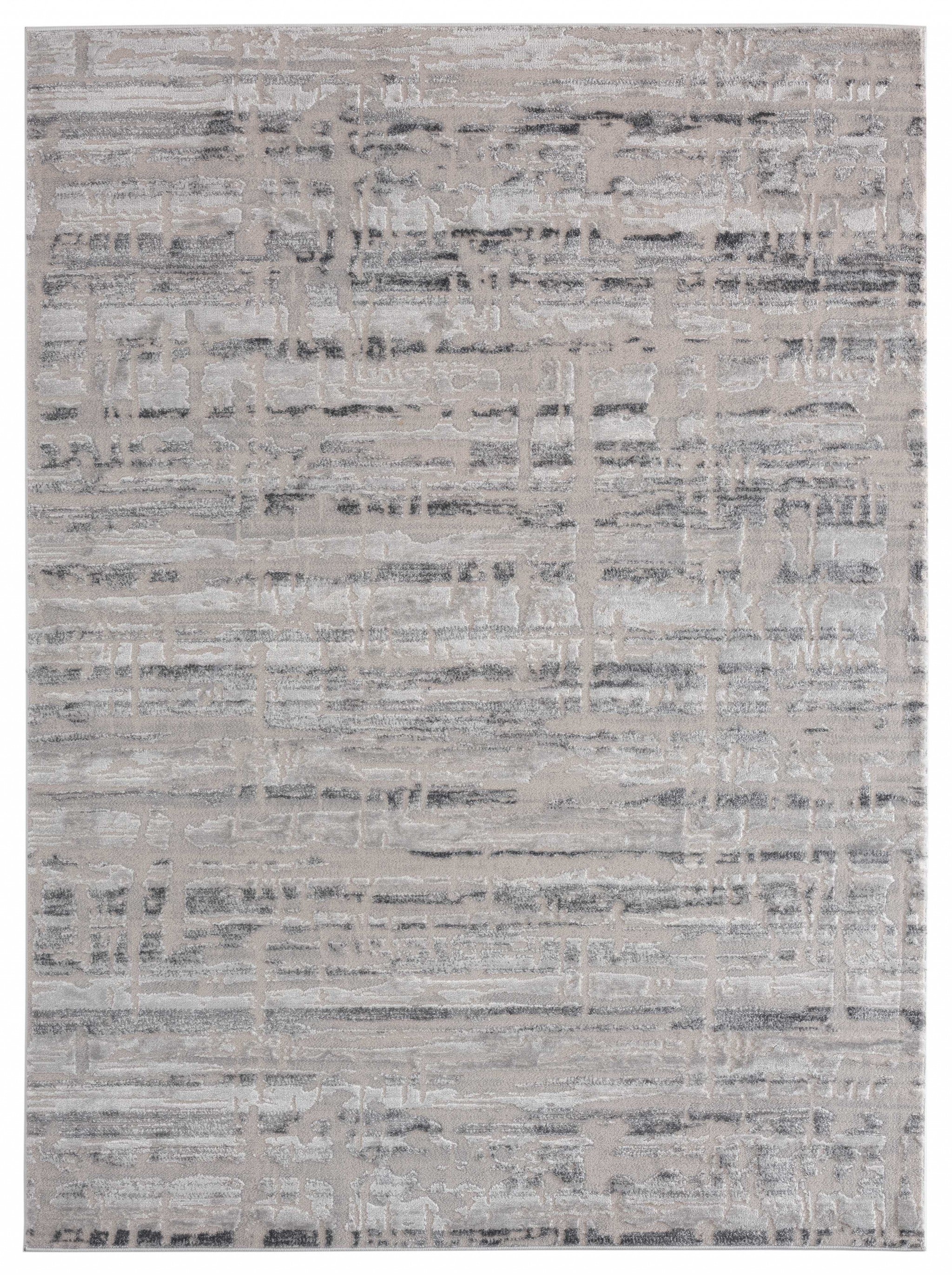 94" x 126" Multicolor Polyester / Olefin Area Rug