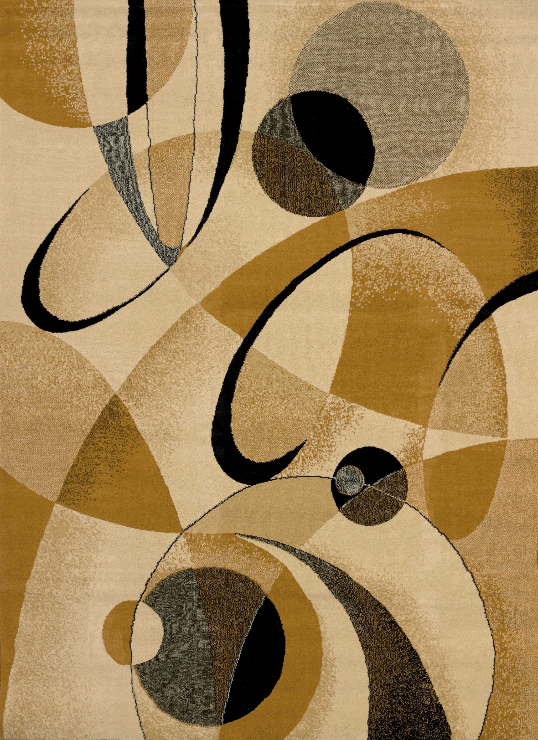 63" x 86" Berber Polypropylene Area Rug