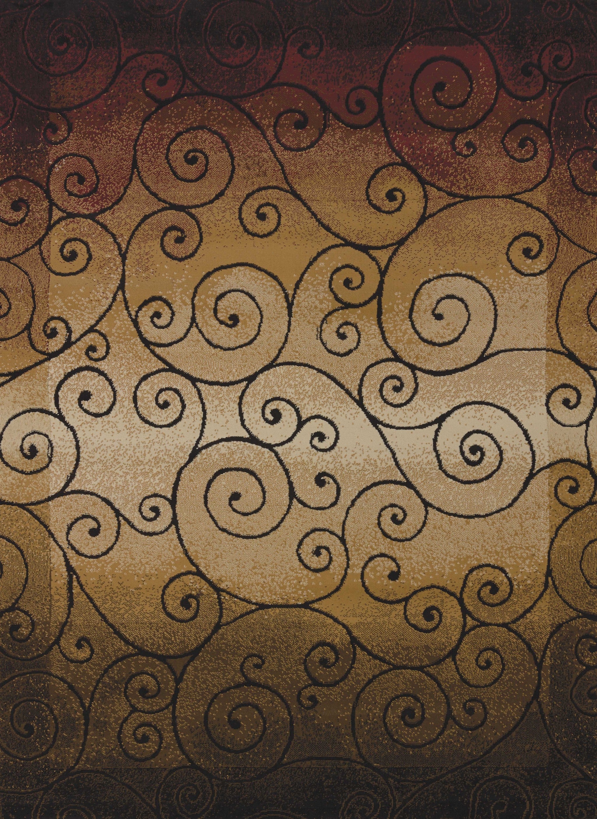 63" x 86" Berber Polypropylene Area Rug