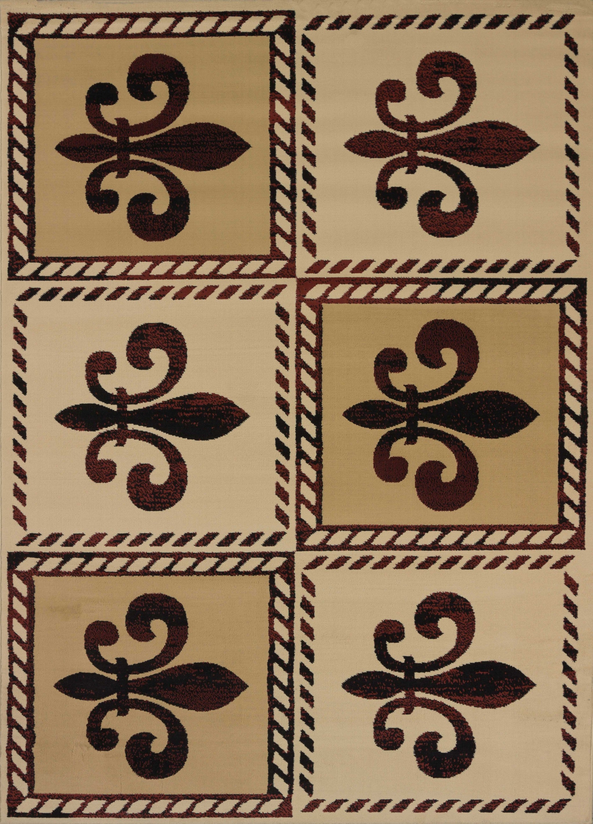 94" x 126" Linen Polypropylene Oversize Rug