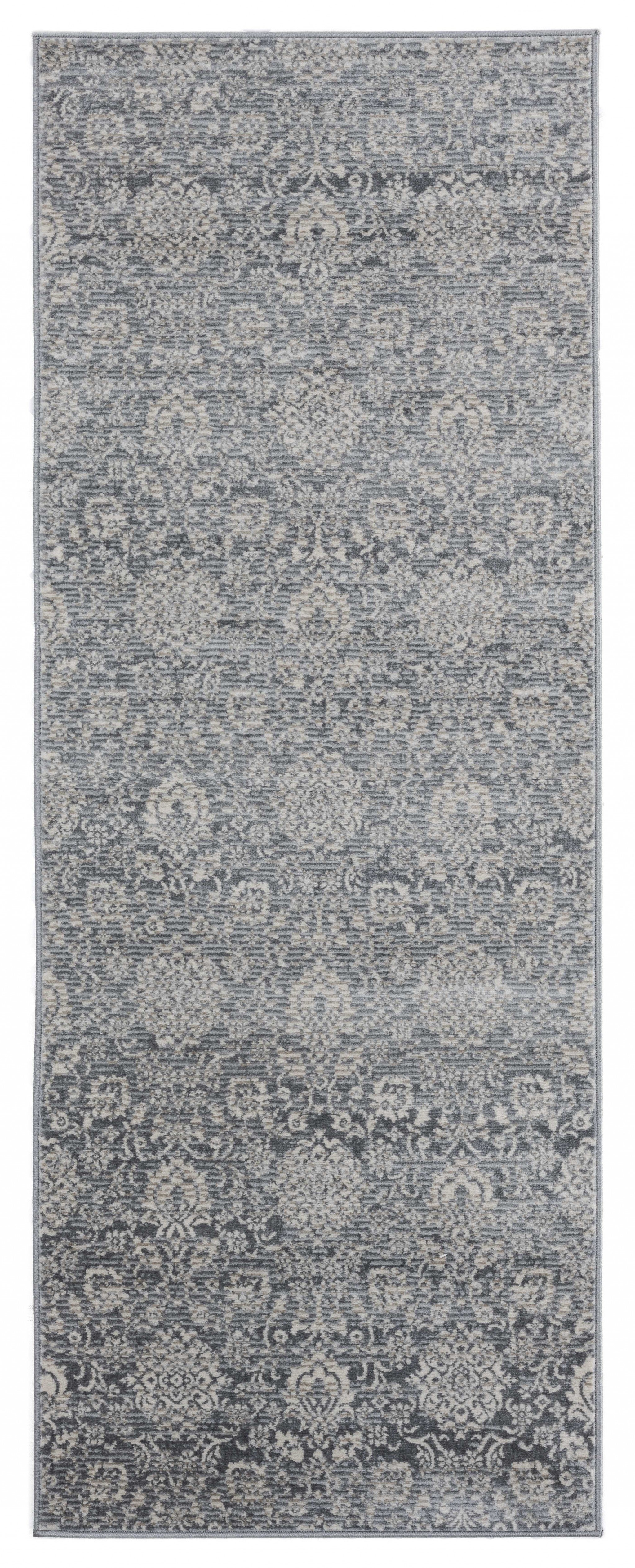 31" x 86" Cream Olefin Runner Rug