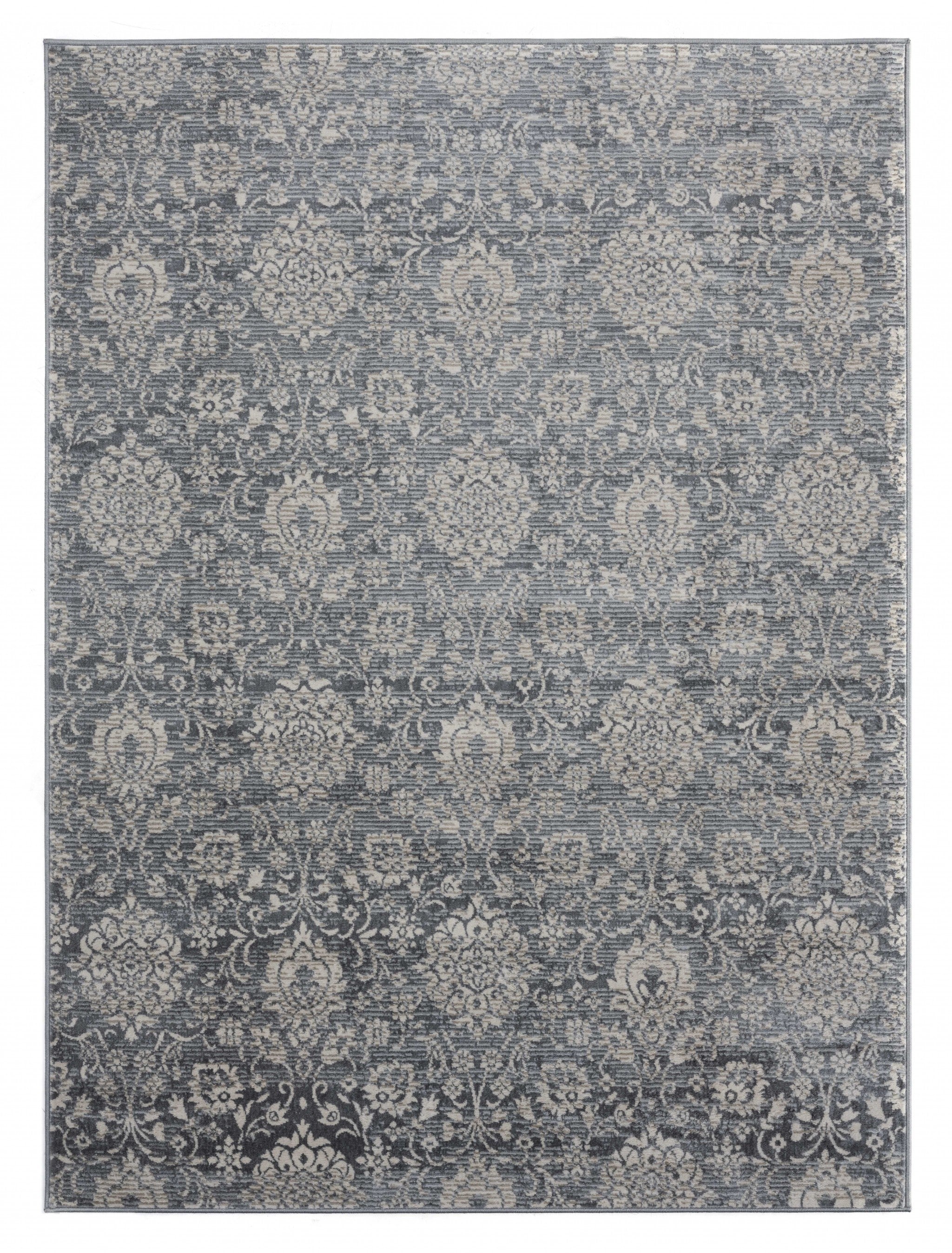 94" x 126" Cream Olefin Oversize Rug