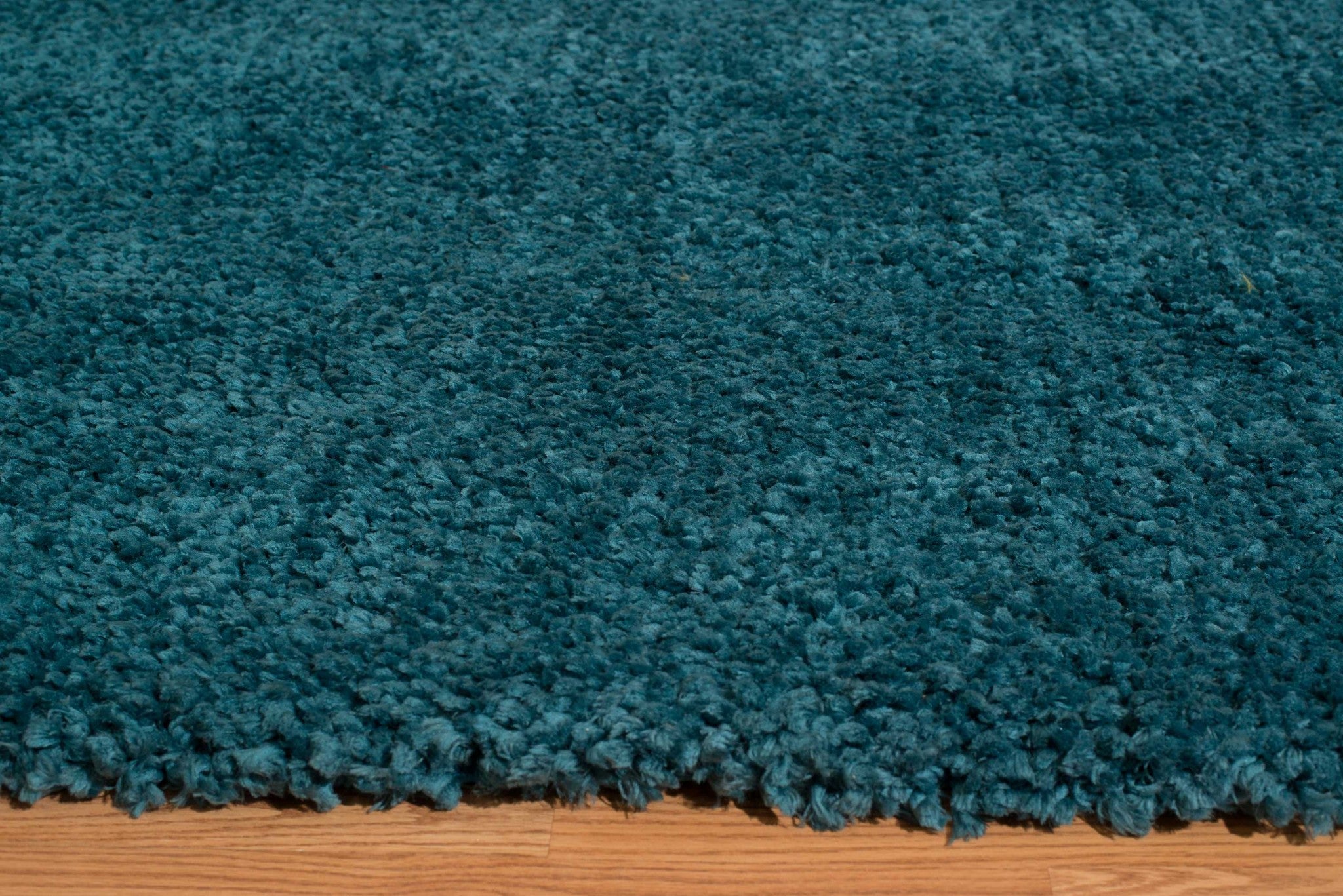 94" x 126" Teal Polyester Oversize Rug