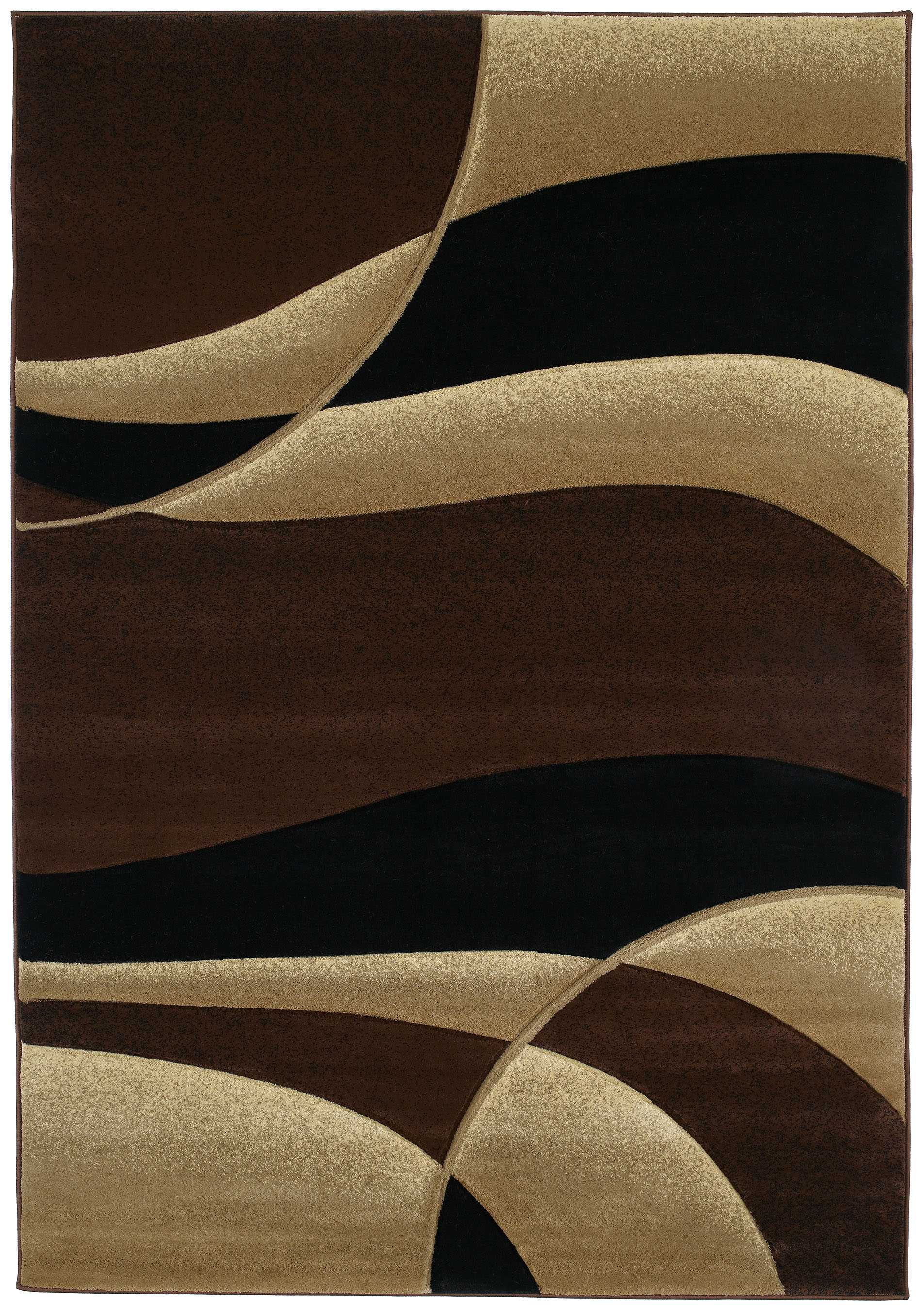 22" x 32" Toffee Polypropylene Accent Rug