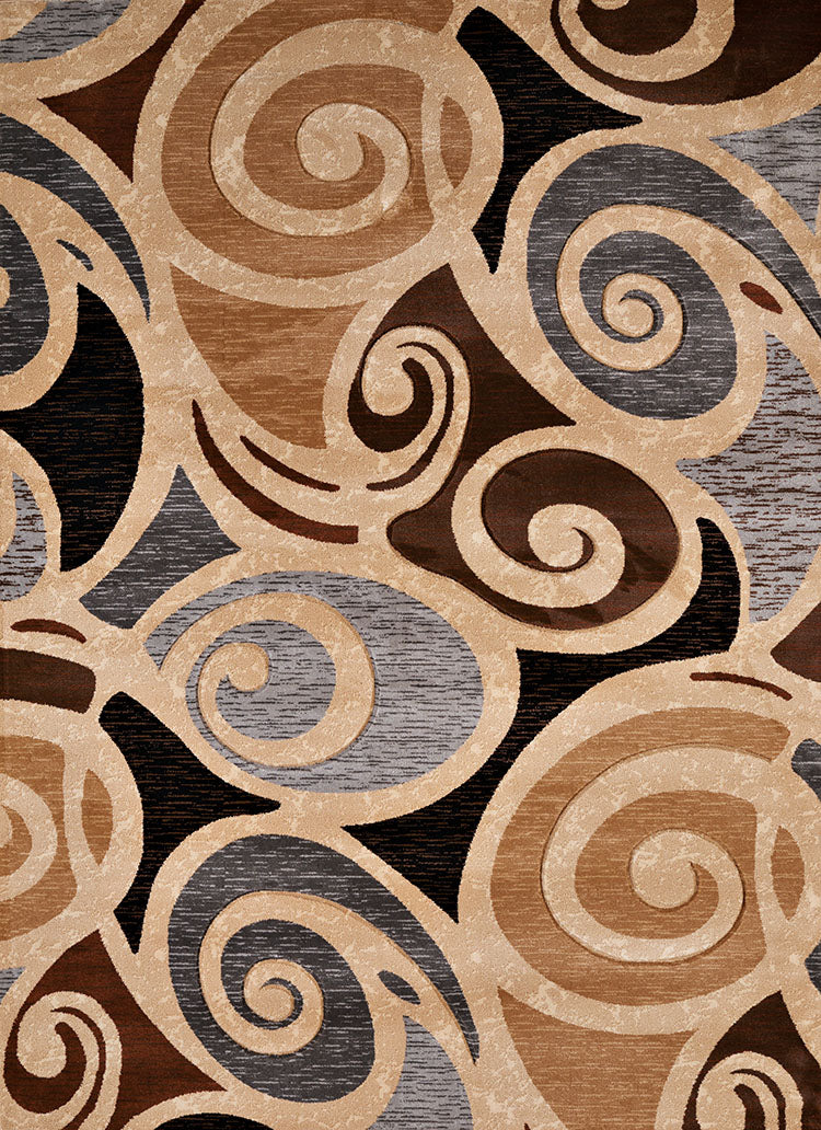 94" x 126" Natural Polypropylene Oversize Rug