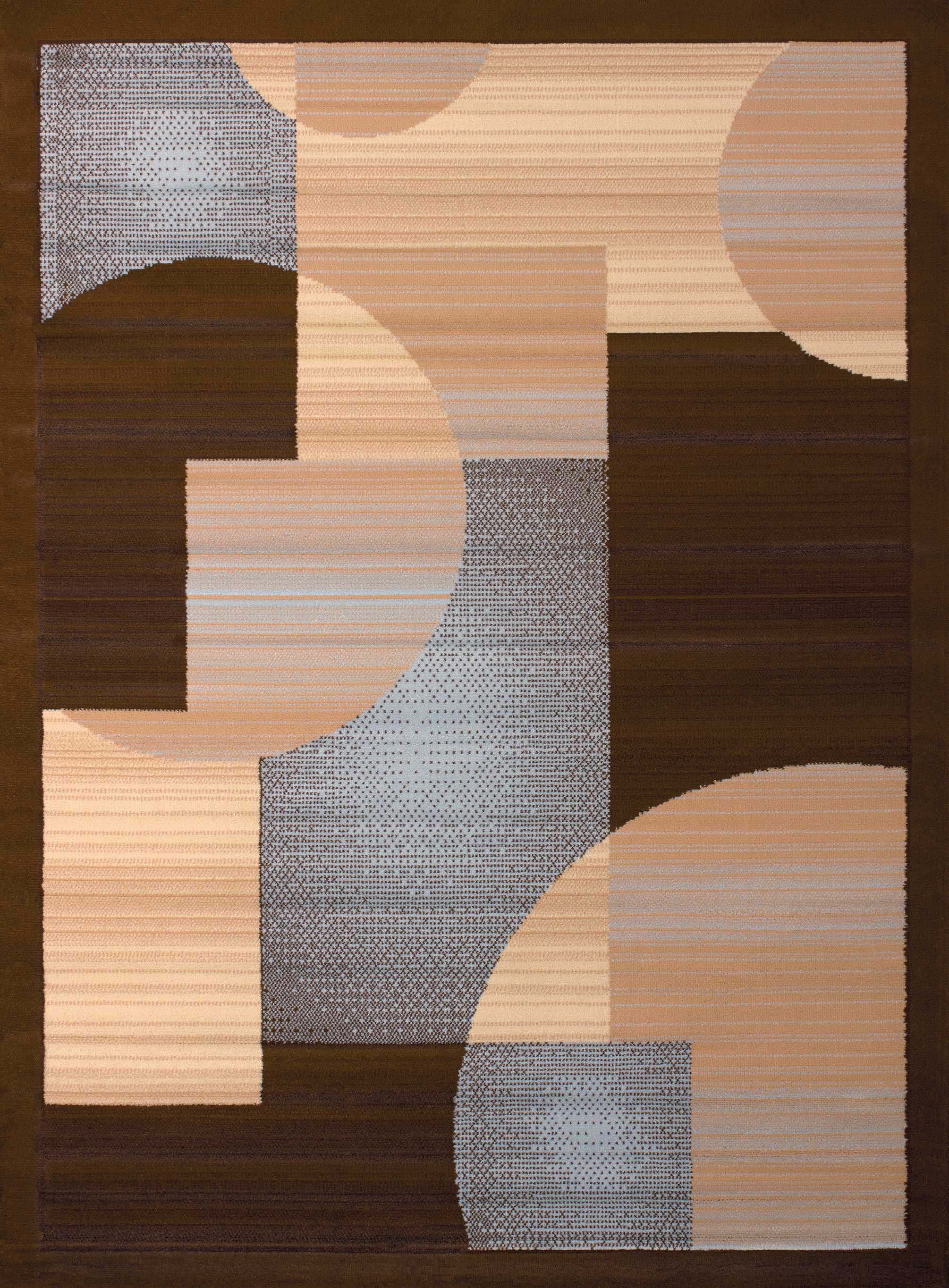 27" x 86" Blue Polypropyelene Runner Rug