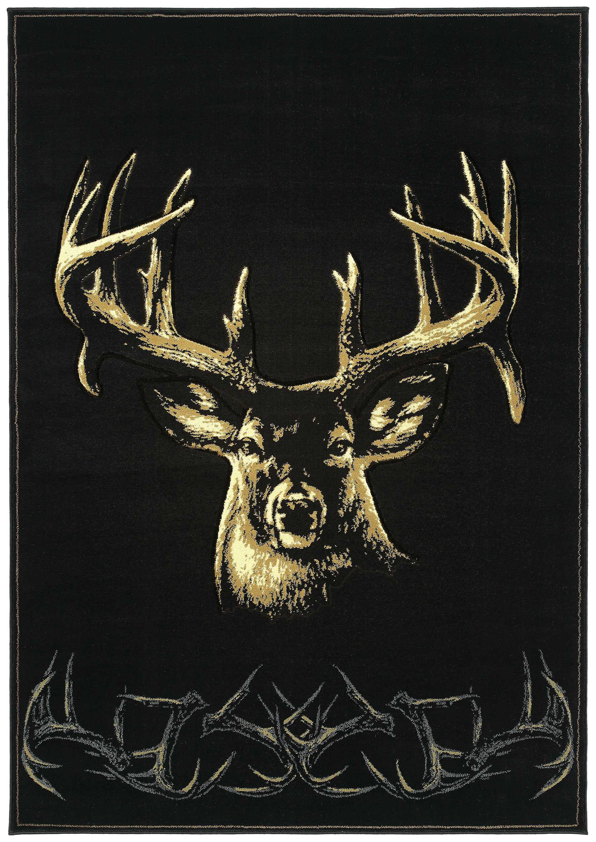 94" x 126" Onyx Polypropylene Oversize Rug