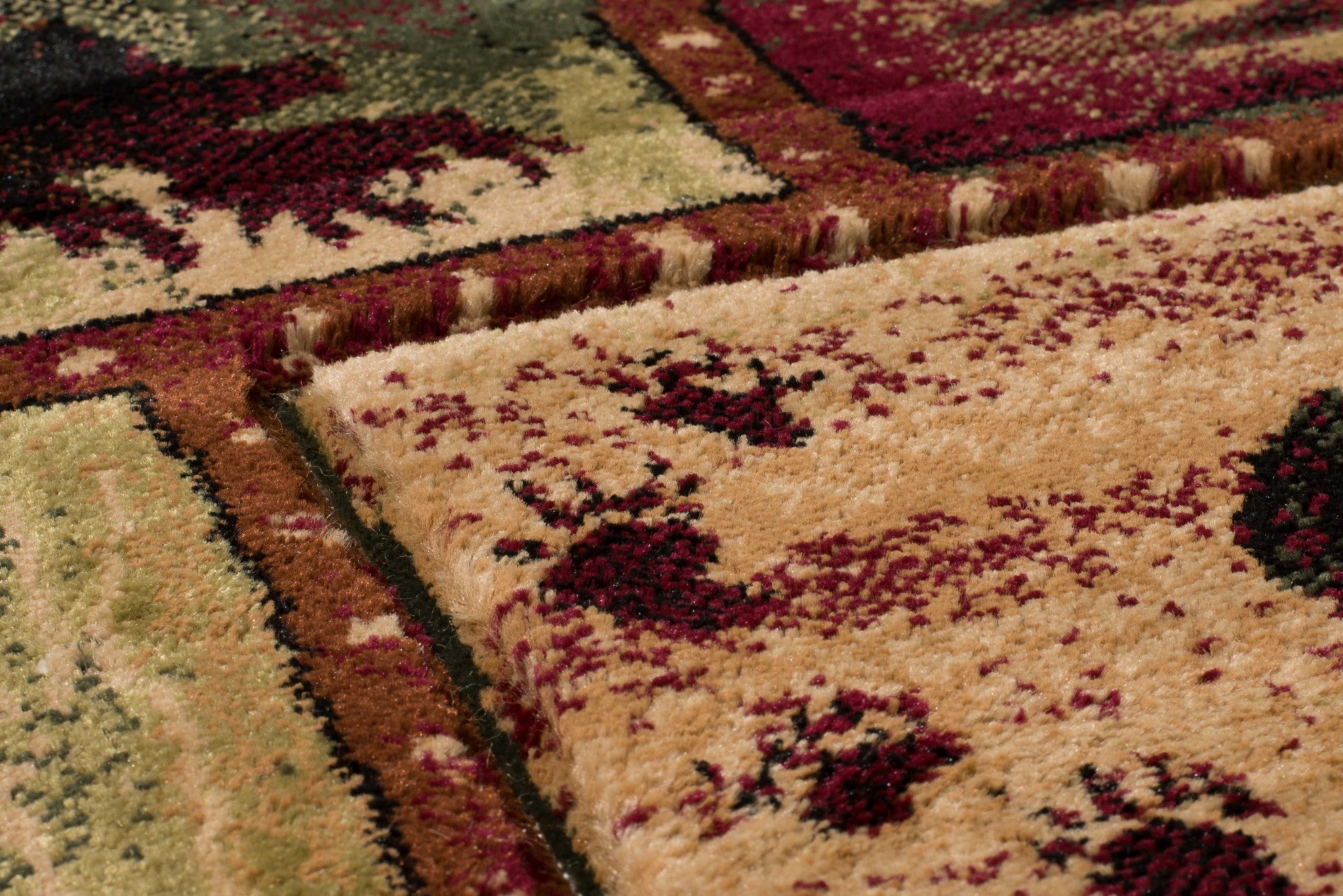 31" x 88" Toffee Polypropylene Runner Rug