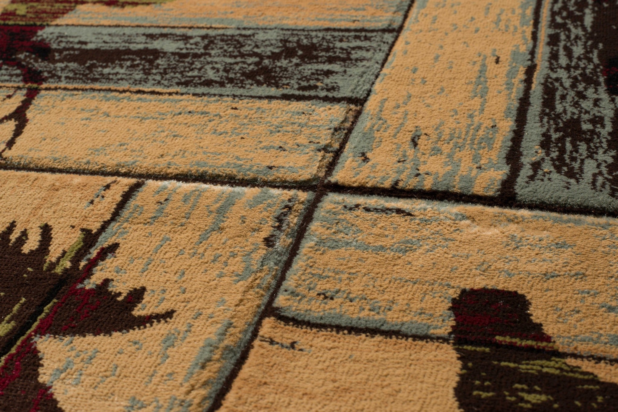 94" x 126" Multicolor Polypropylene Oversize Rug