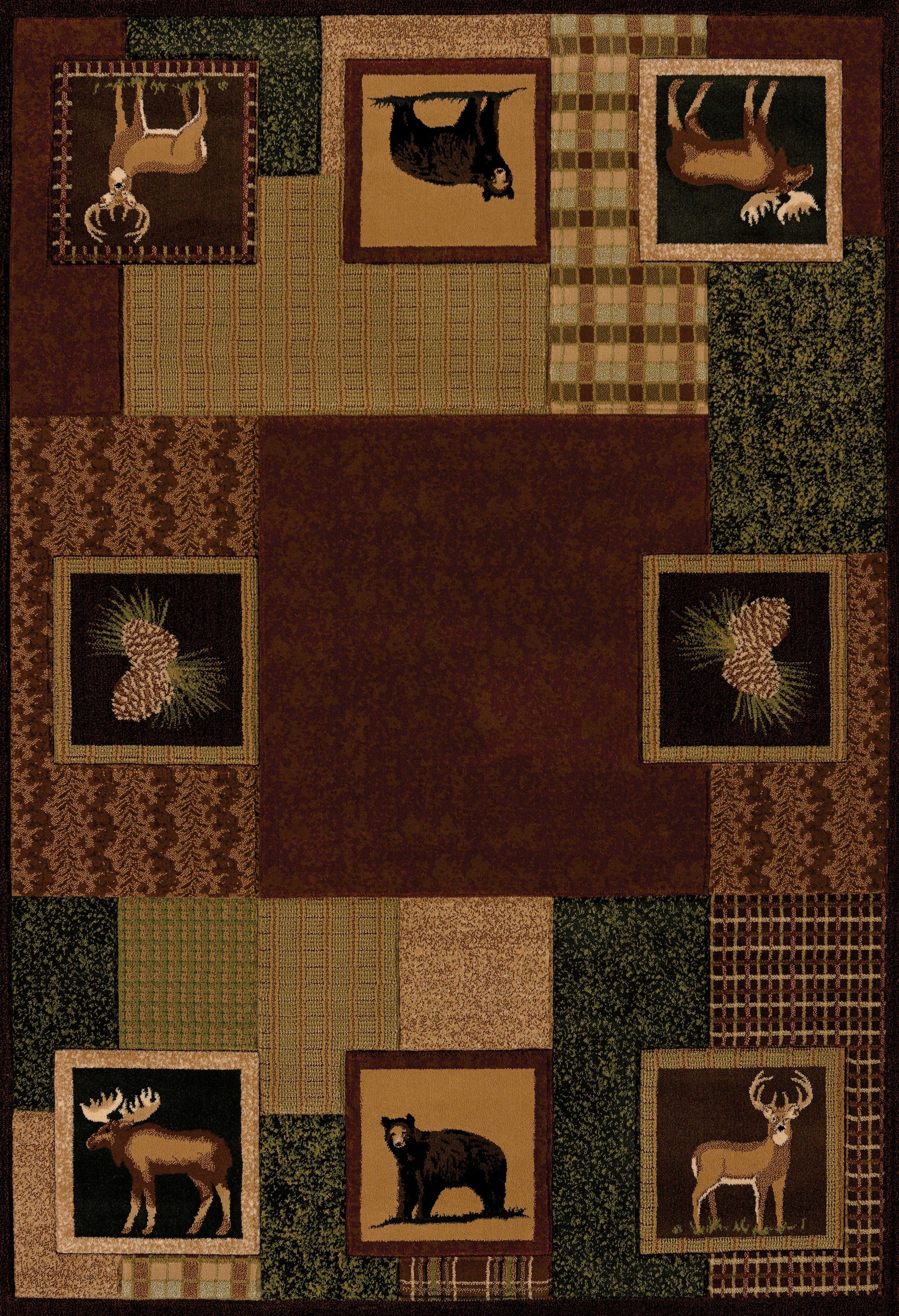 94" x 126" Toffee Polypropylene Oversize Rug