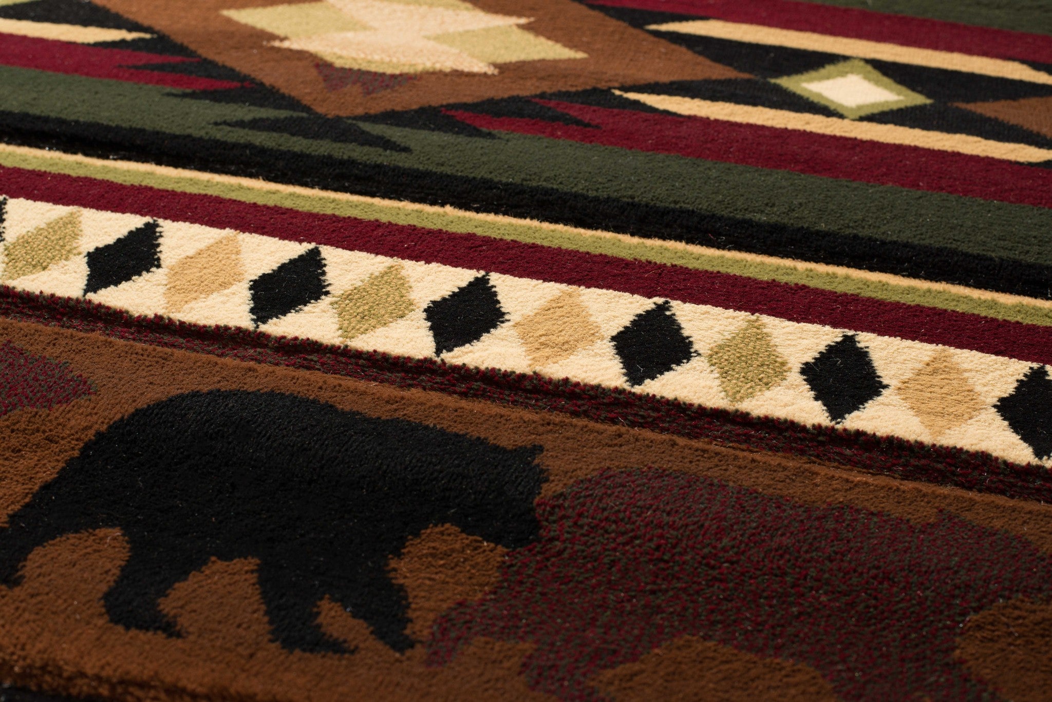 94" x 126" Toffee Polypropylene Oversize Rug