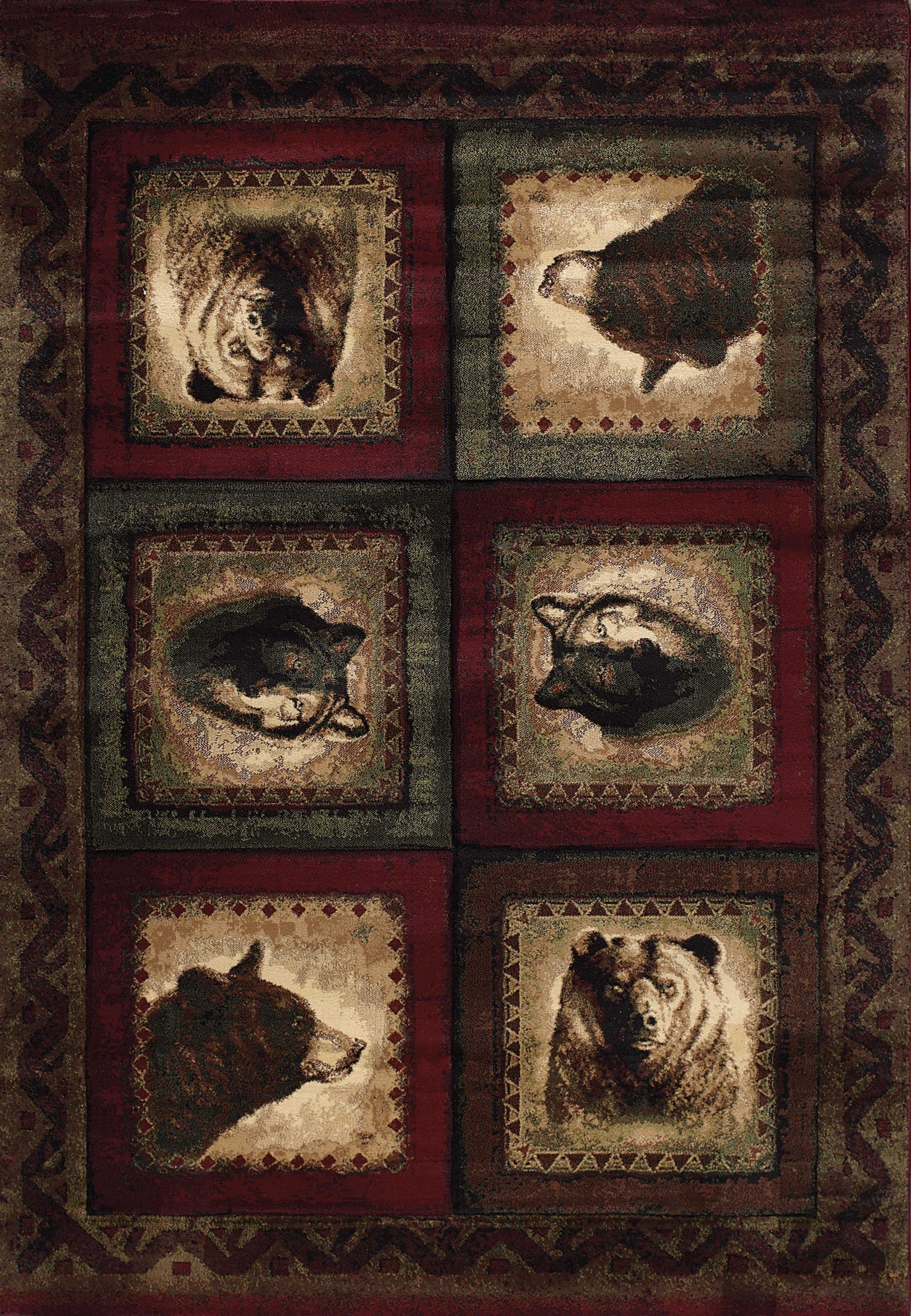 94" x 126" Burgundy Polypropylene Oversize