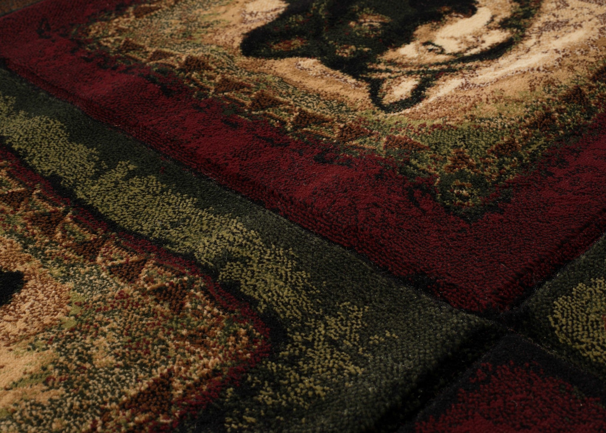 94" x 126" Burgundy Polypropylene Oversize