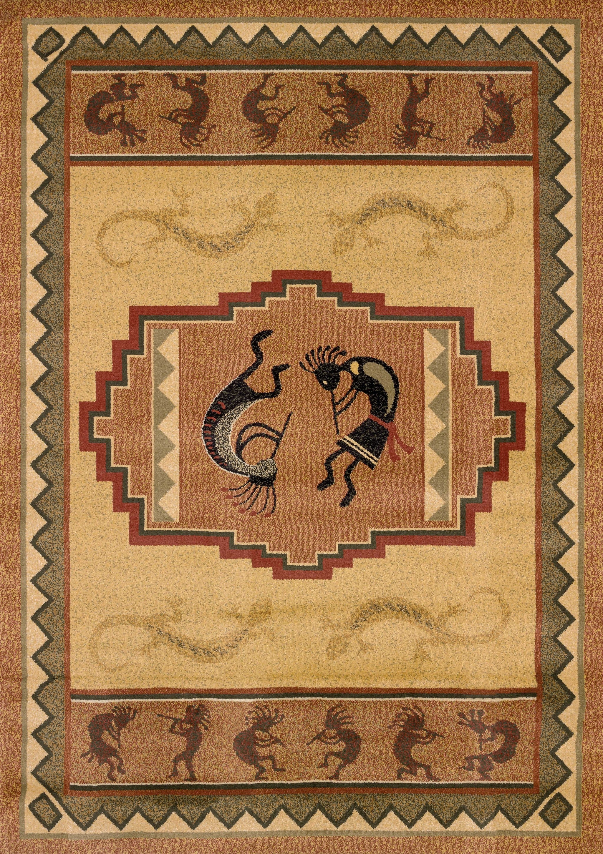 94" x 126" Natural Polypropylene Oversize Rug