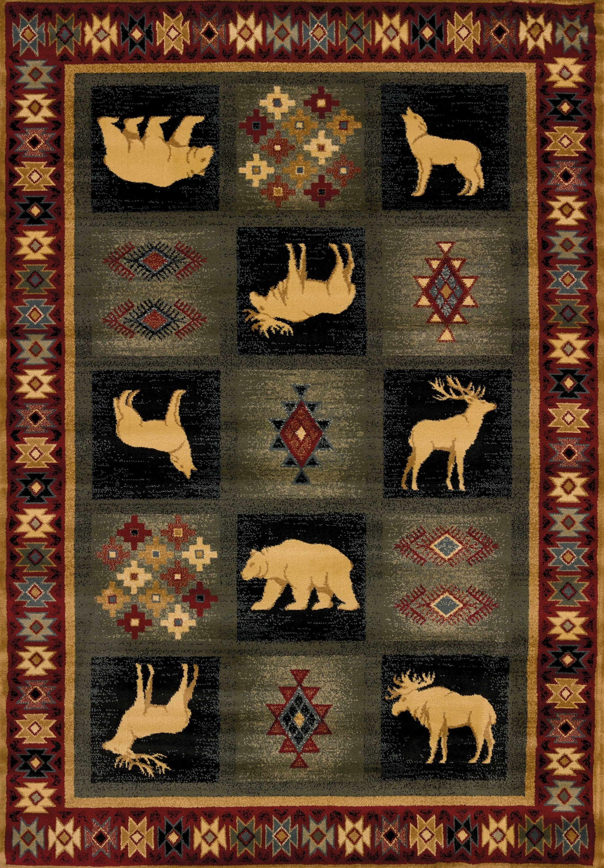 94" x 126" Natural Polypropylene Oversize Rug