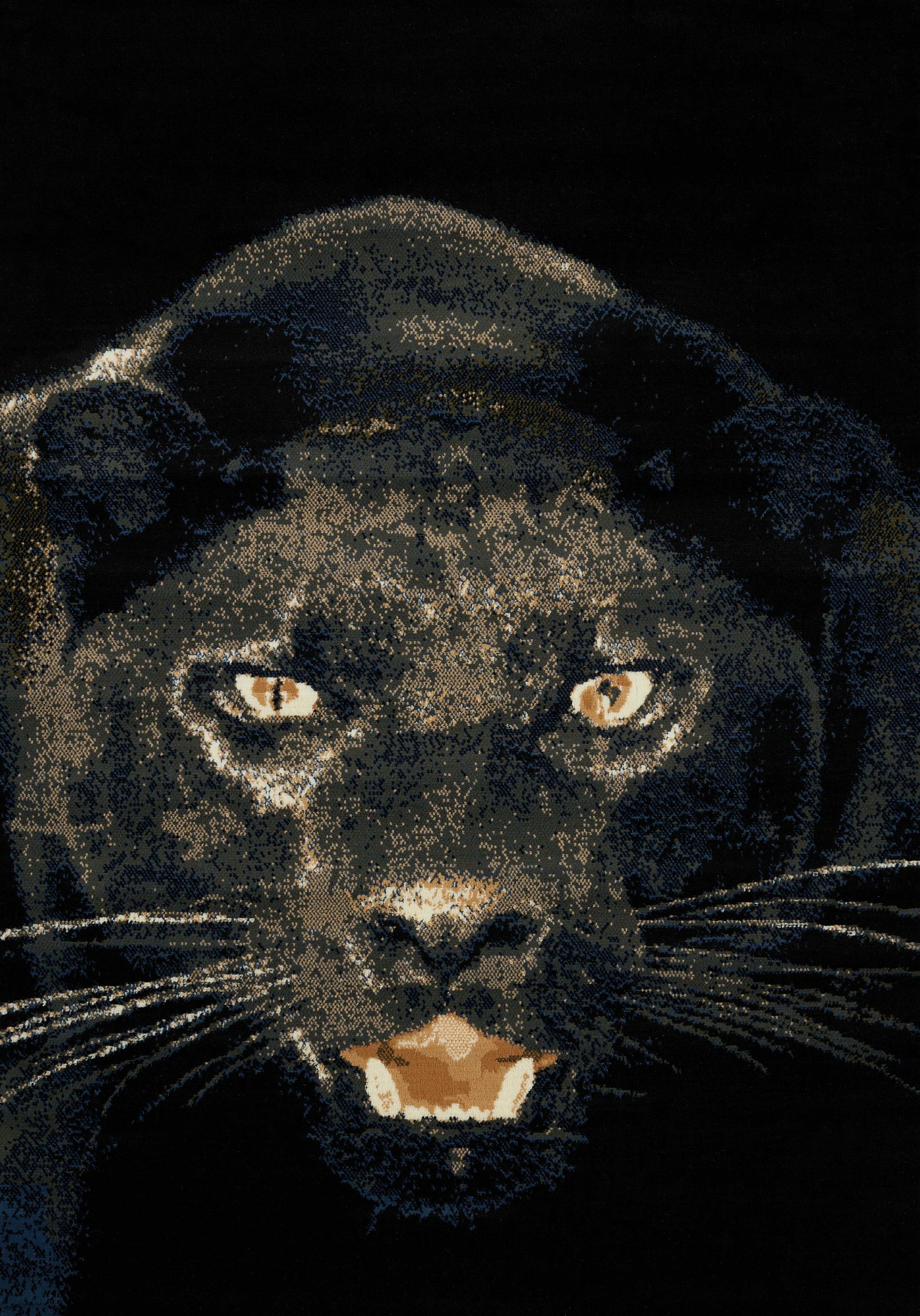 63" x 86" Multicolor Polypropylene Area Rug