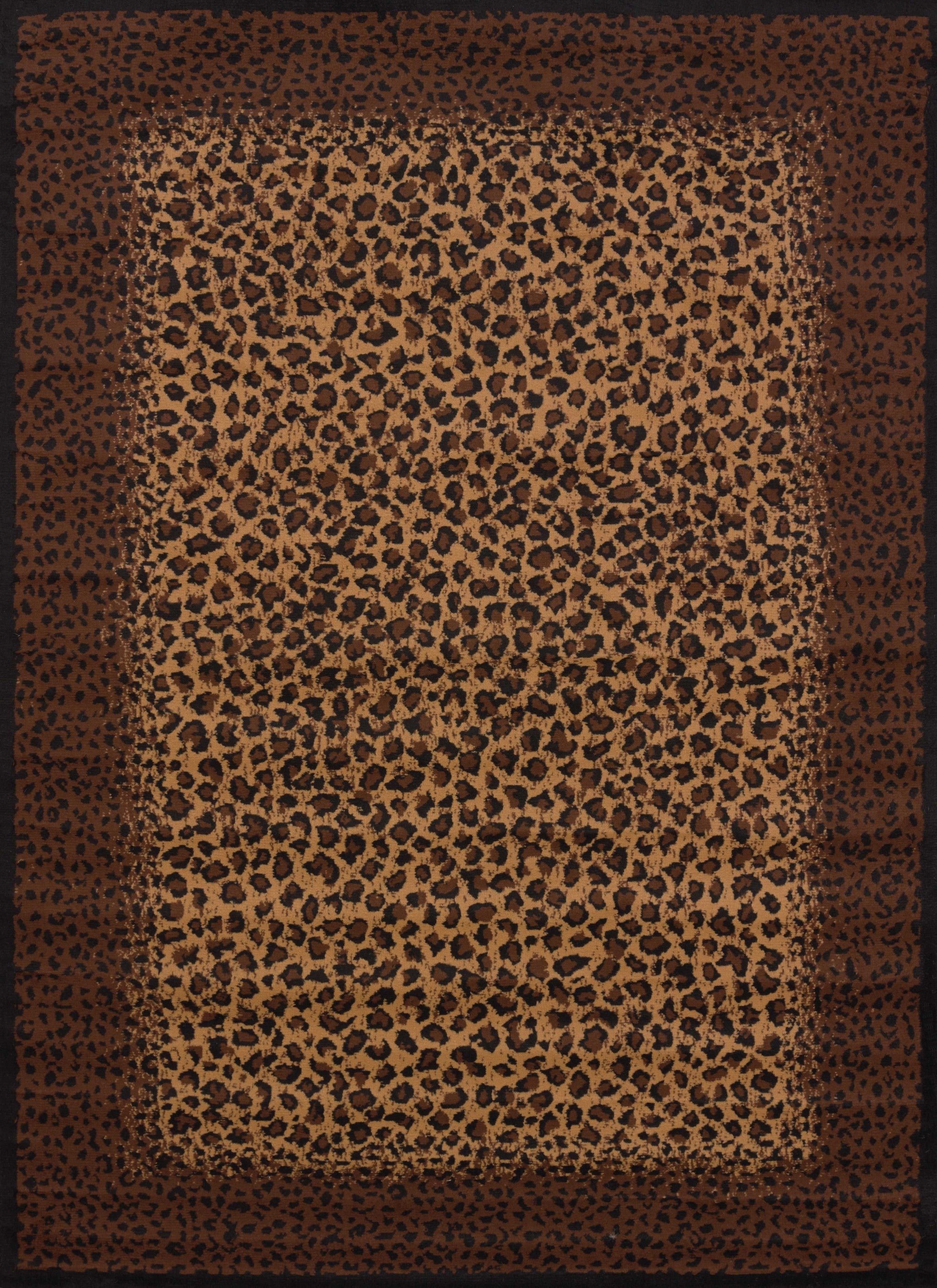 63" x 86" Multicolor Polypropylene Area Rug