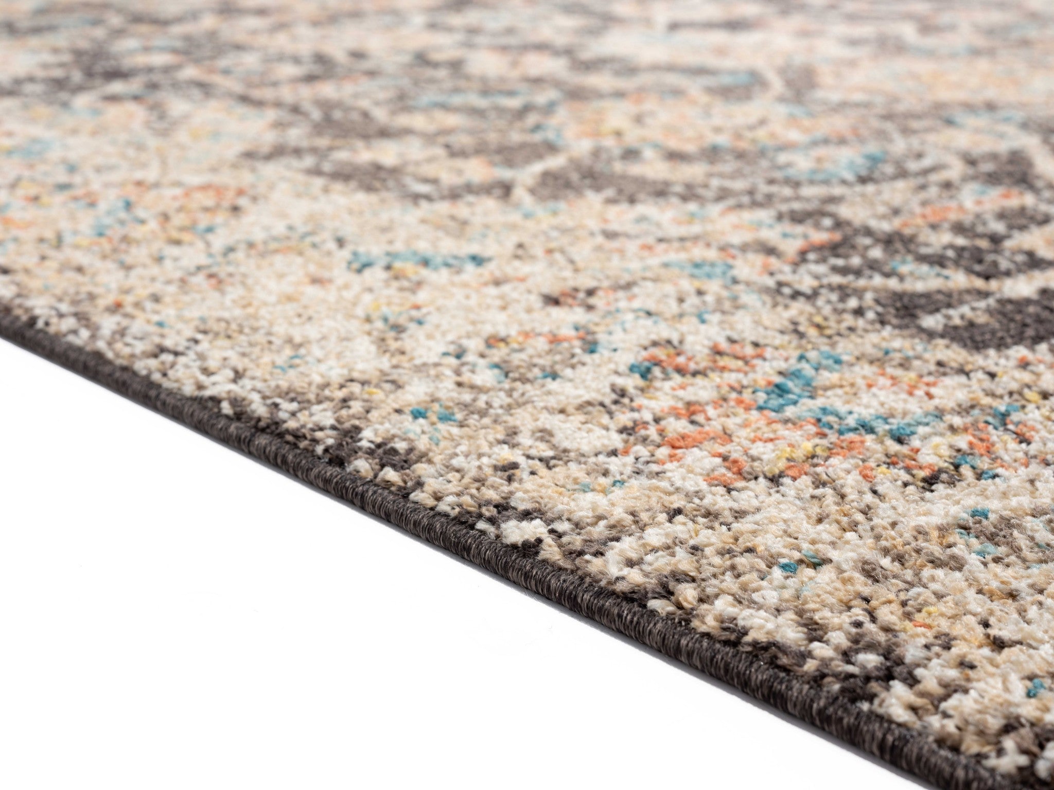 118" x 158" Walnut Olefin Frieze Rug